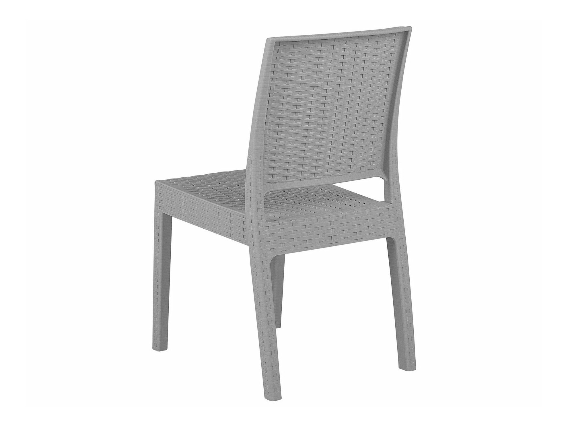 Table and chairs set Berwyn 2606 (Light grey)