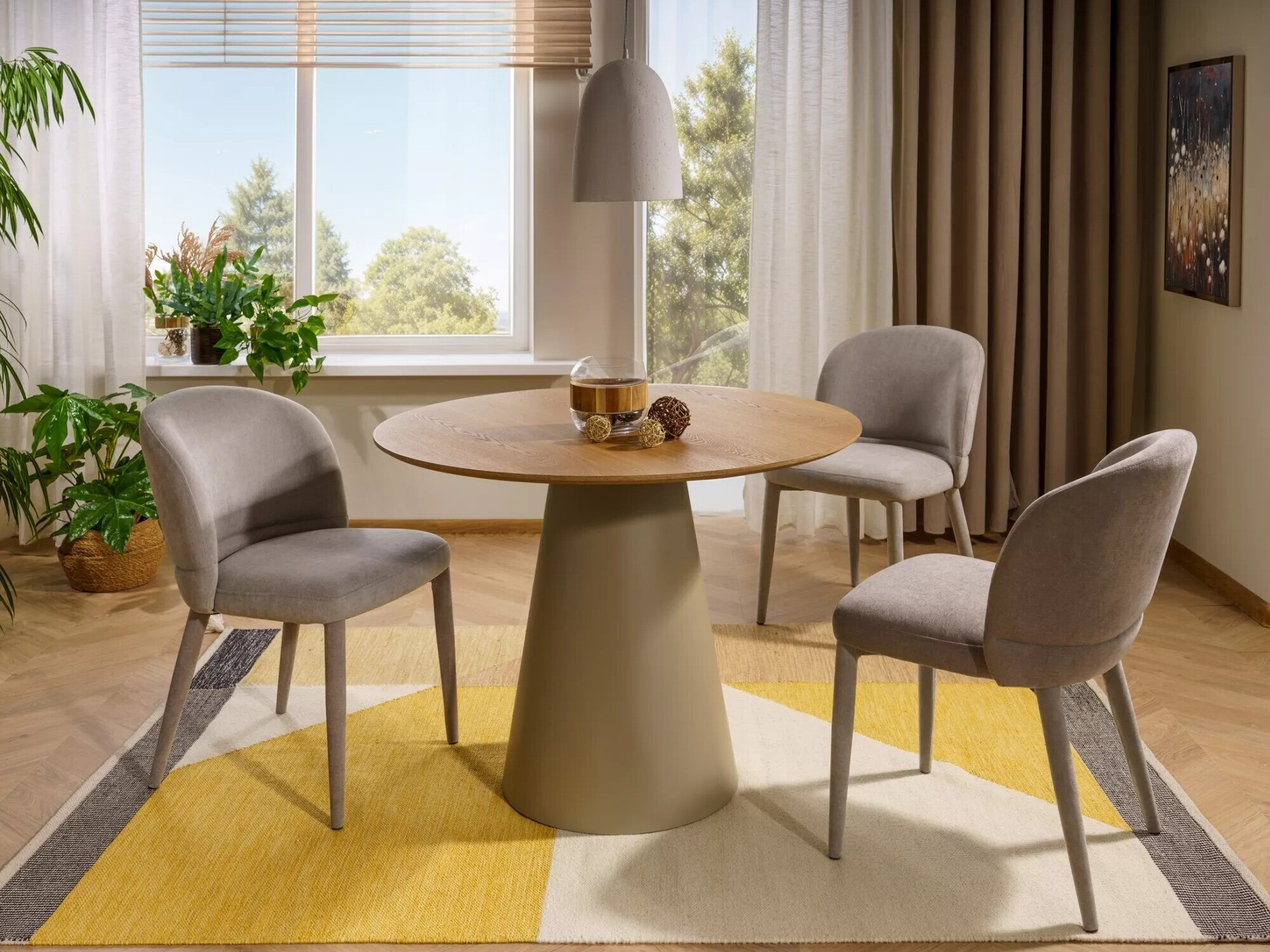 Table Detroit 733 (Oak + Cashmere)