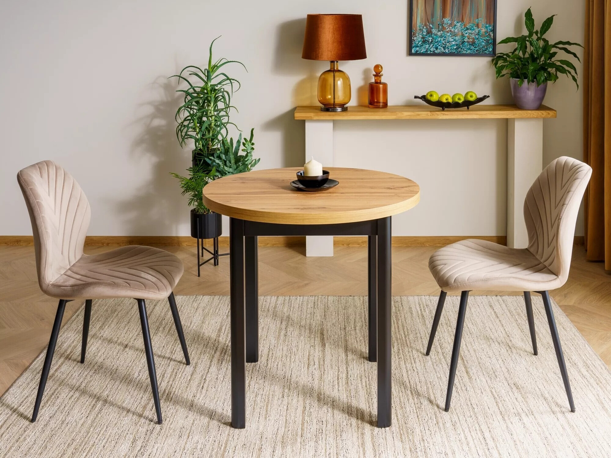 Καρέκλα Detroit 736 (Μπεζ)