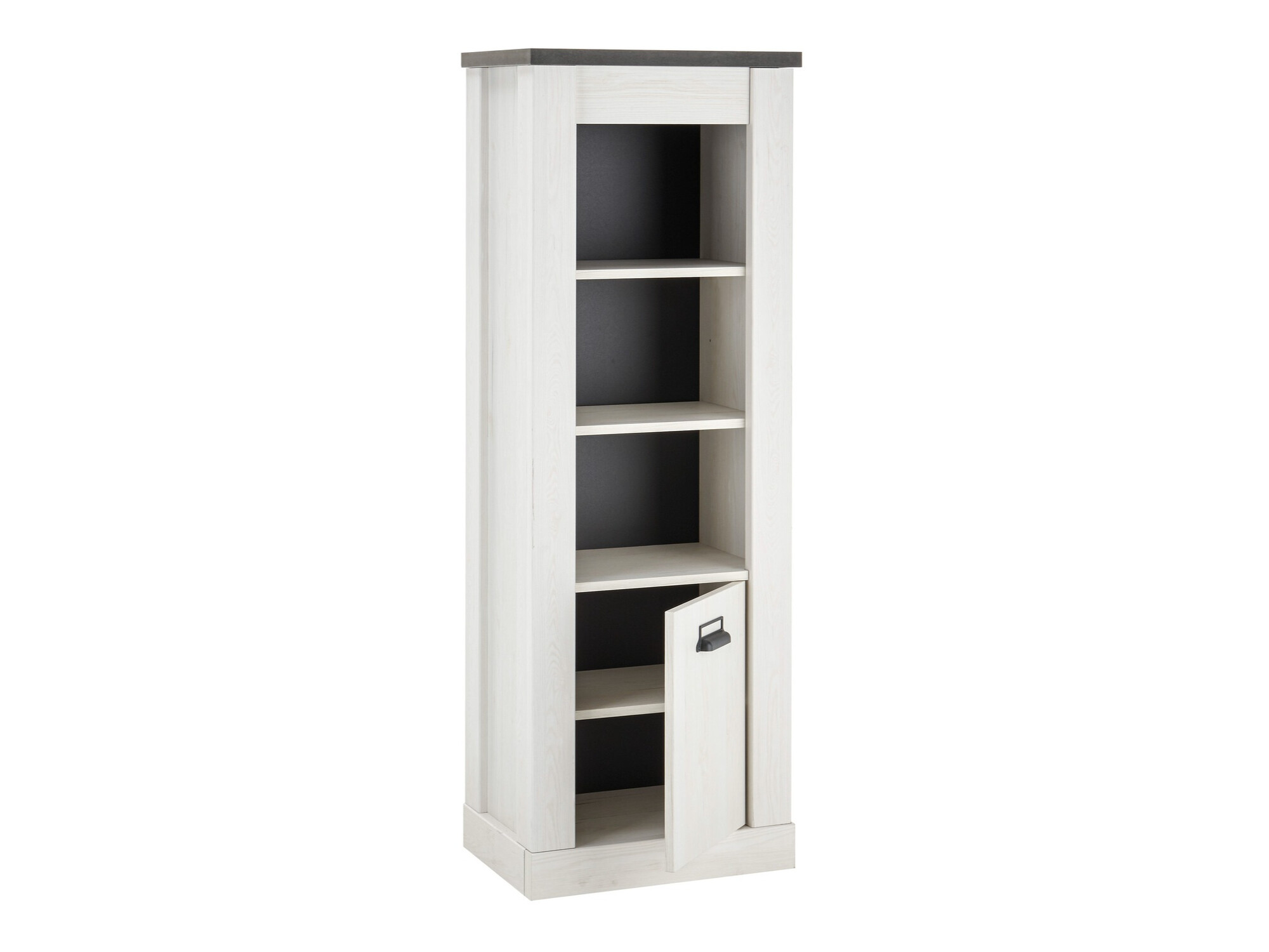 Bathroom set Cirtale 138 (Bleached pine + Anthracite)