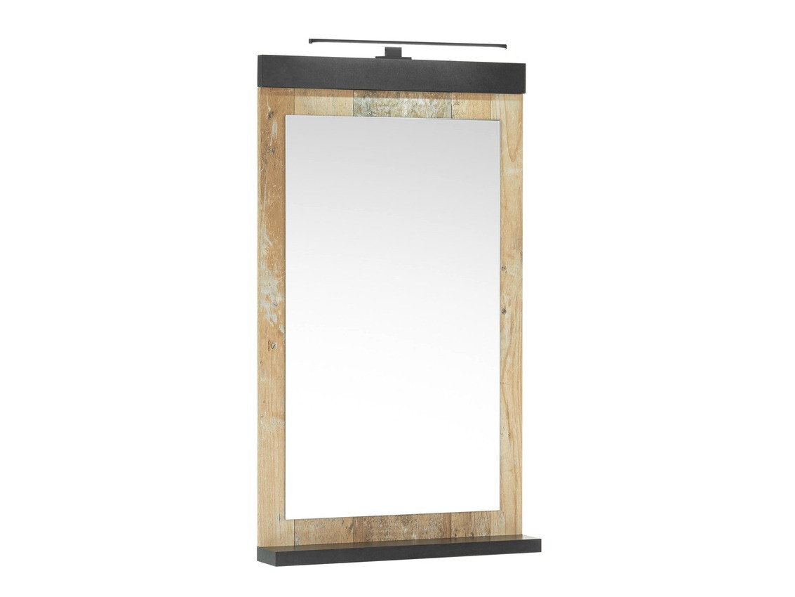 Bathroom set Cirtale 140 (Aged wood + Anthracite)