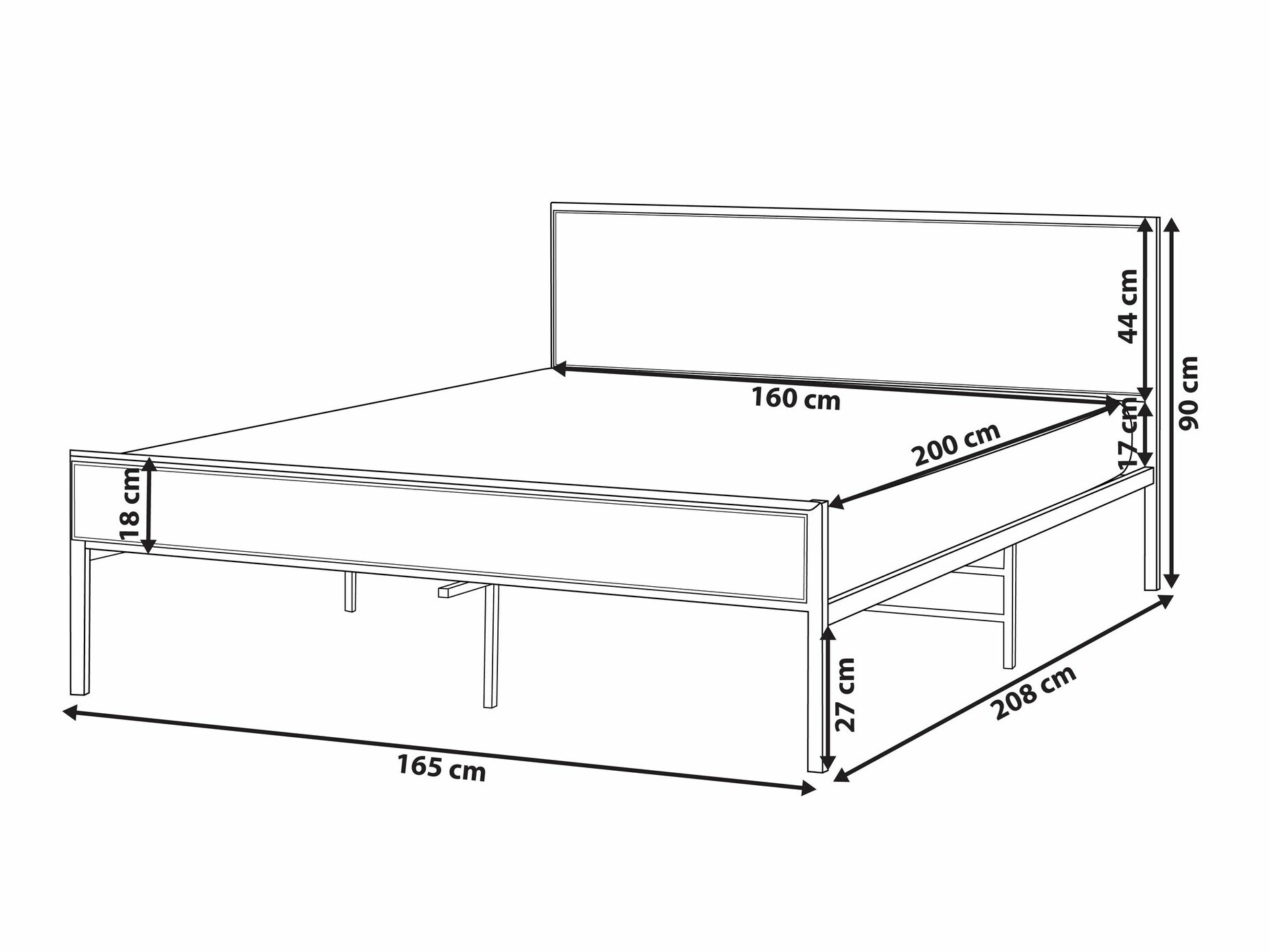 Bed Berwyn 2612
