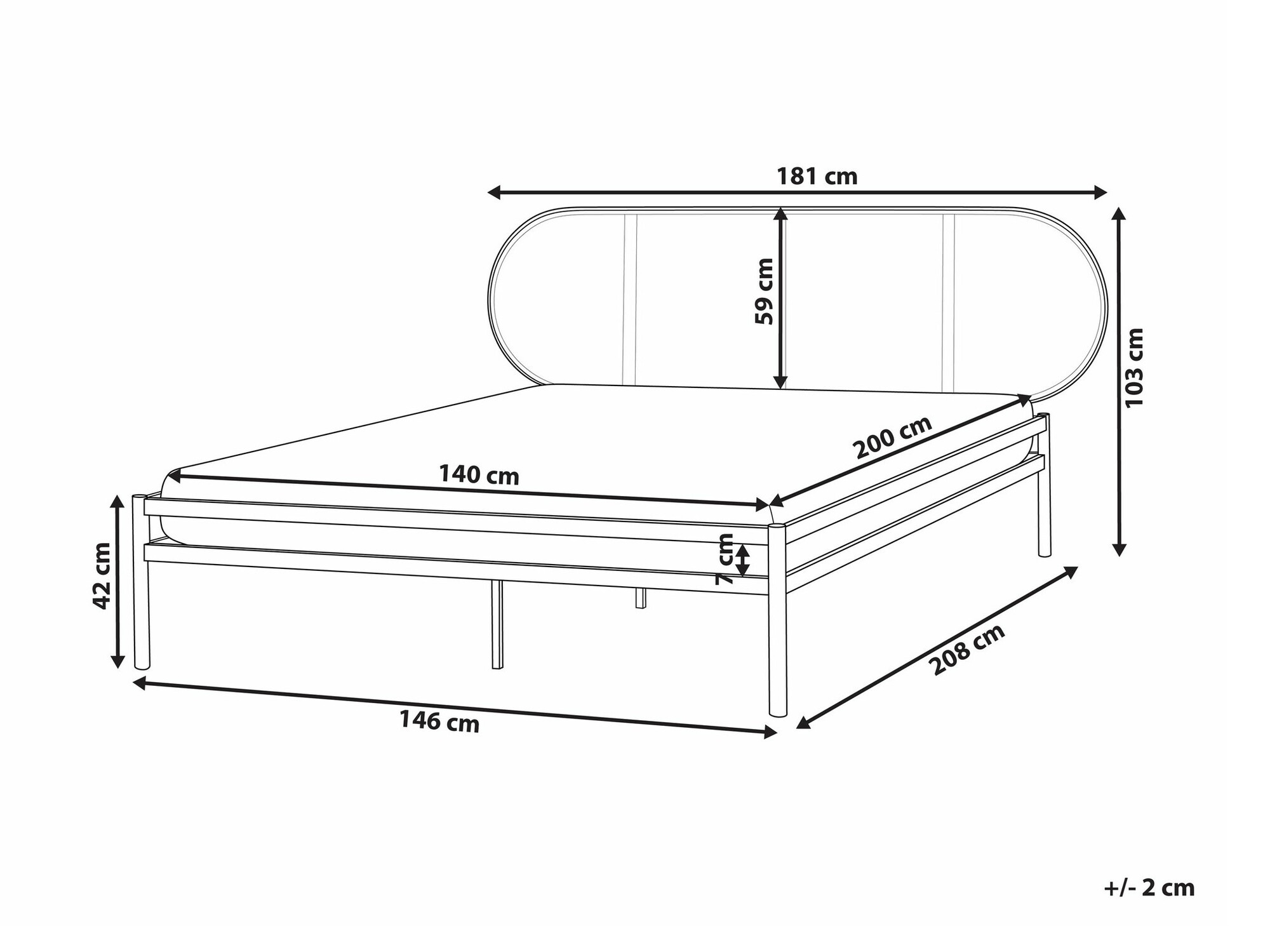Bed Berwyn 2615