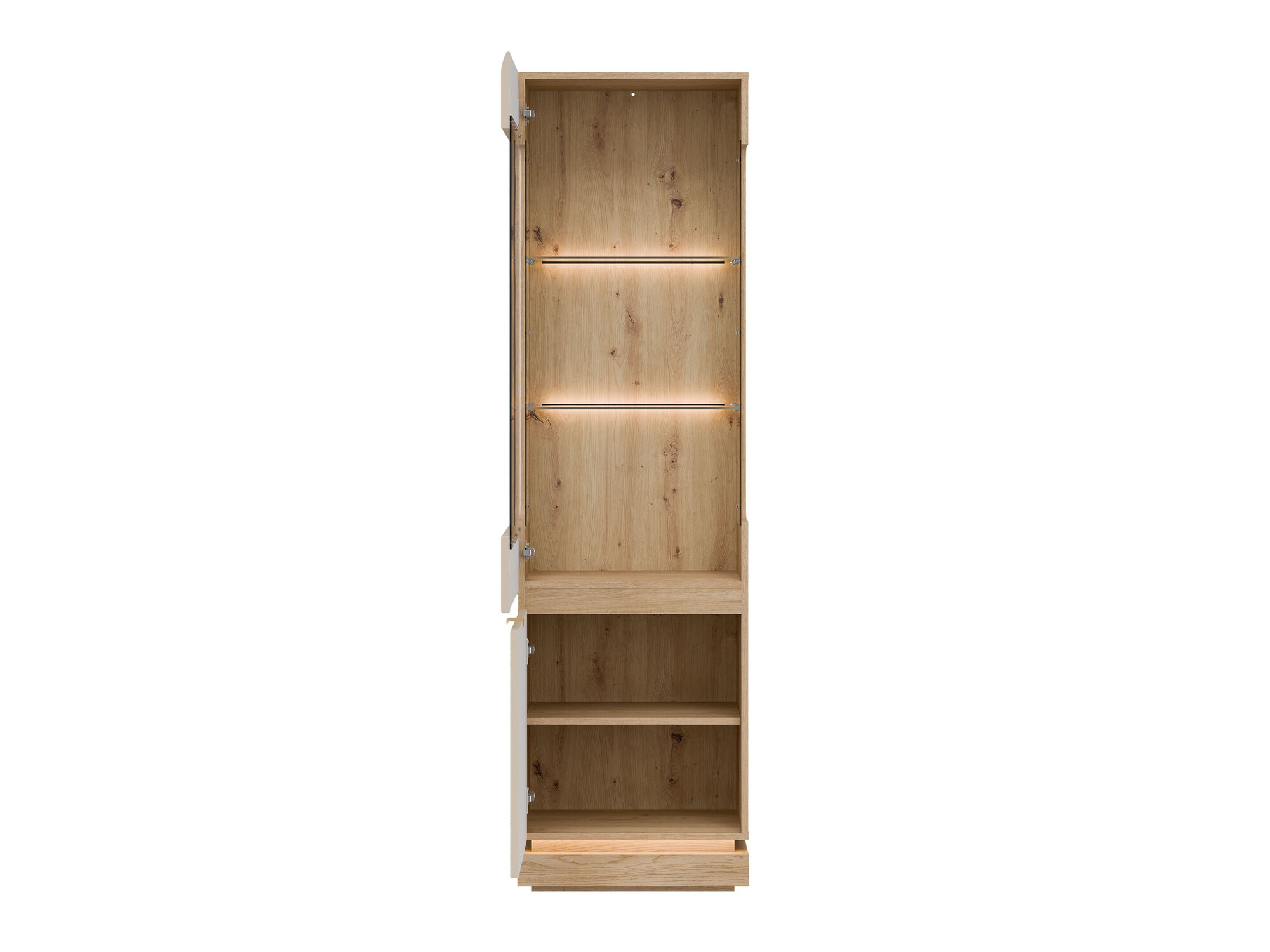 Bookcase Teselbu 109 (Cashmere + Oak)