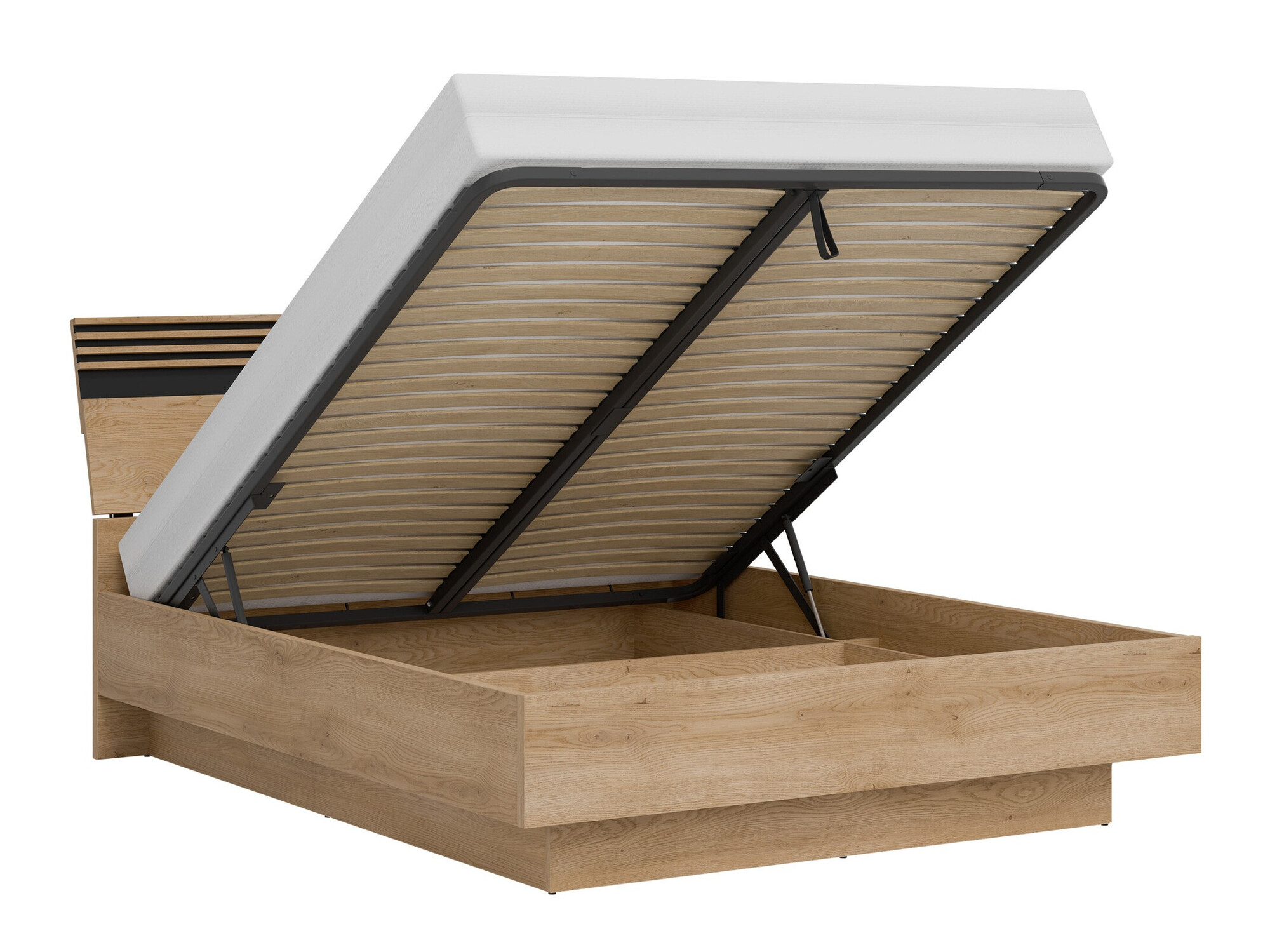 Bedroom set Teselbu 117 (Cashmere + Oak)