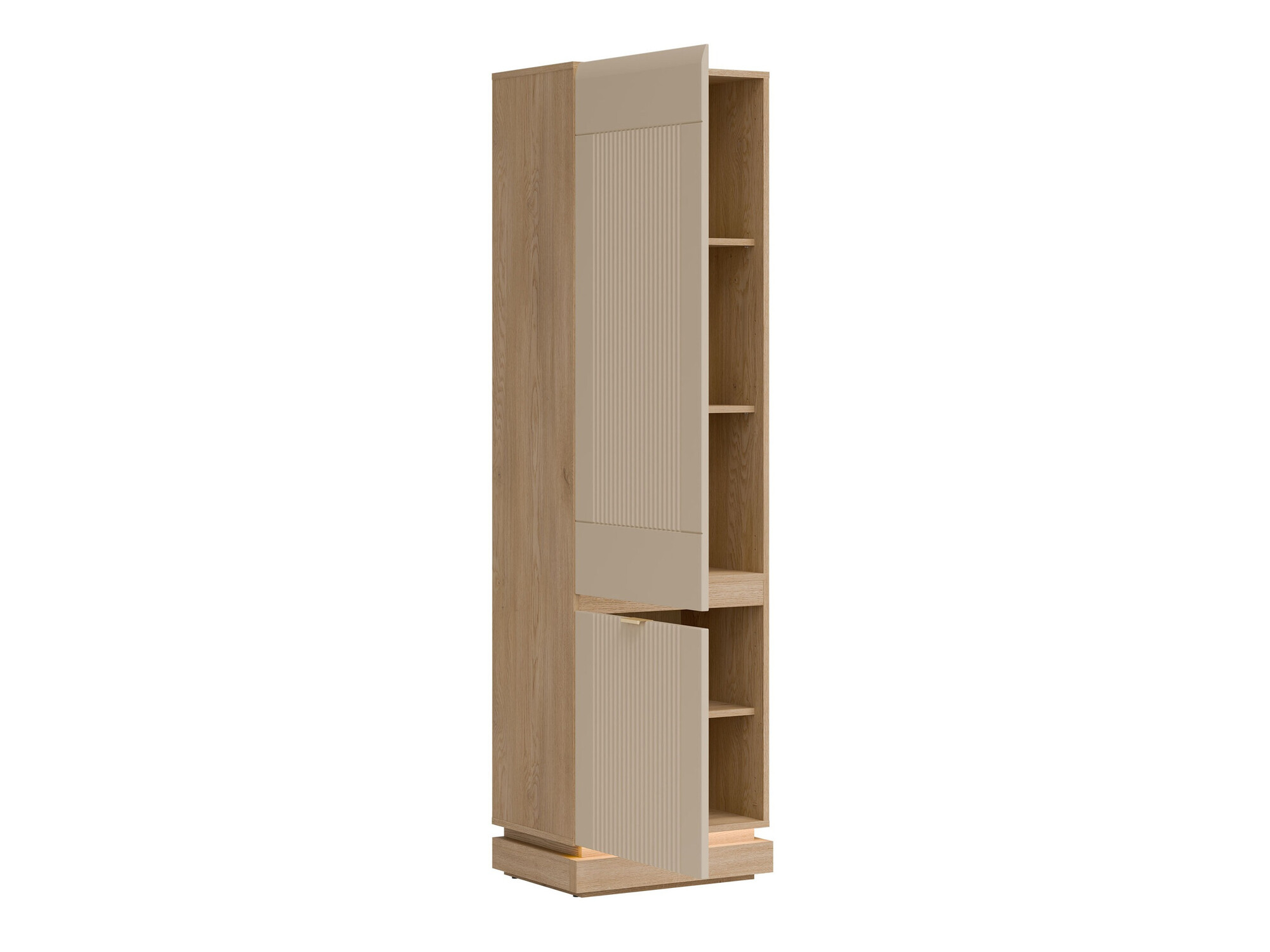 Bedroom set Teselbu 117 (Cashmere + Oak)