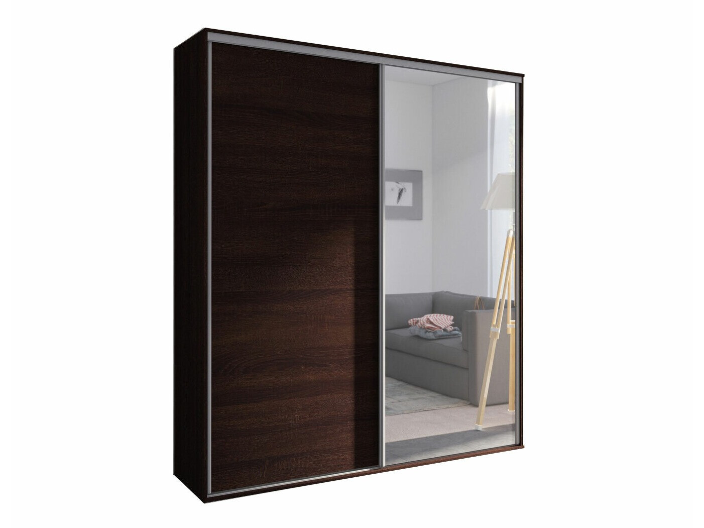 Wardrobe Murrieta 180 (Dark Sonoma oak)