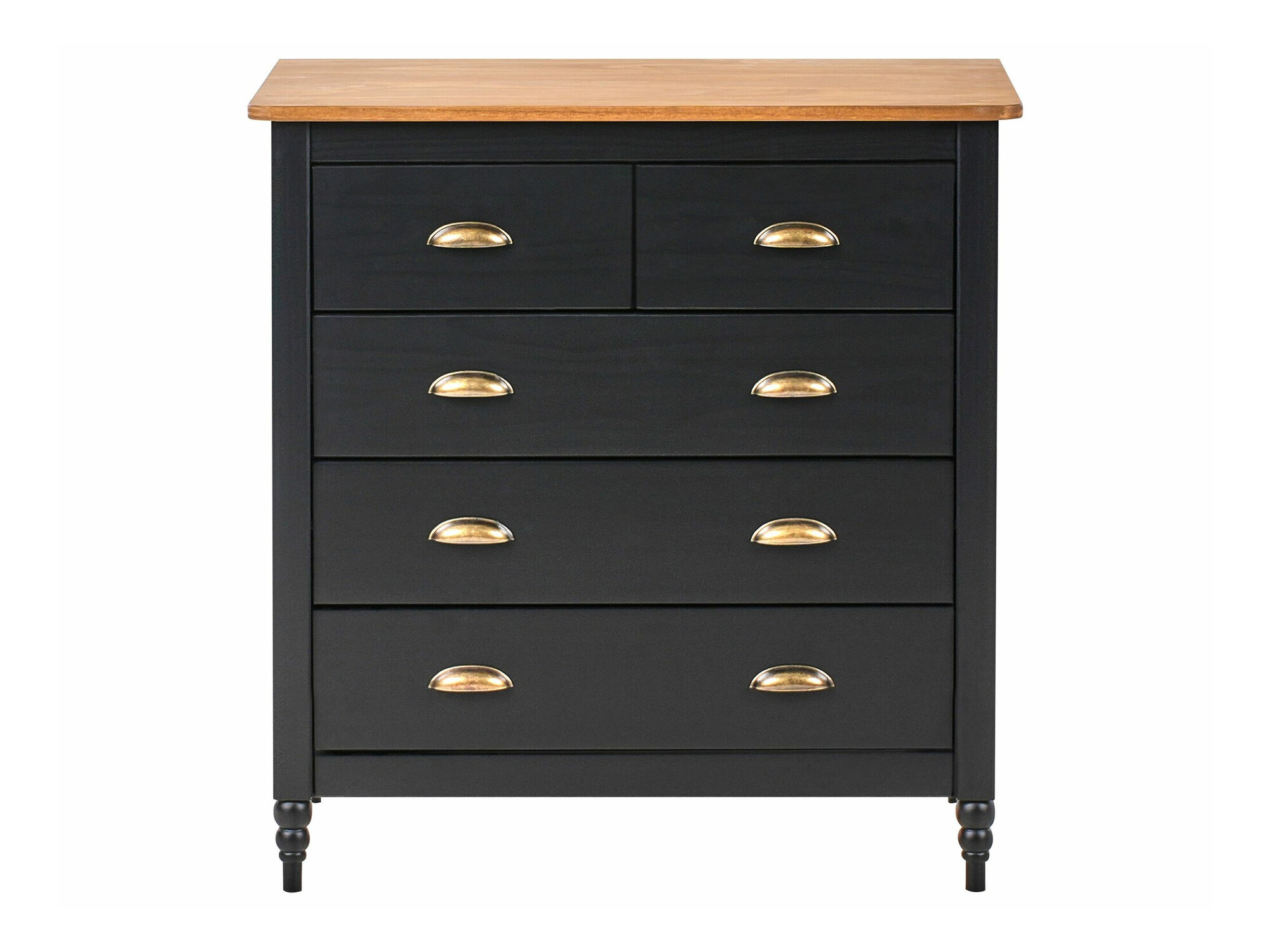 Chest of drawers Berwyn 2641 (Black)
