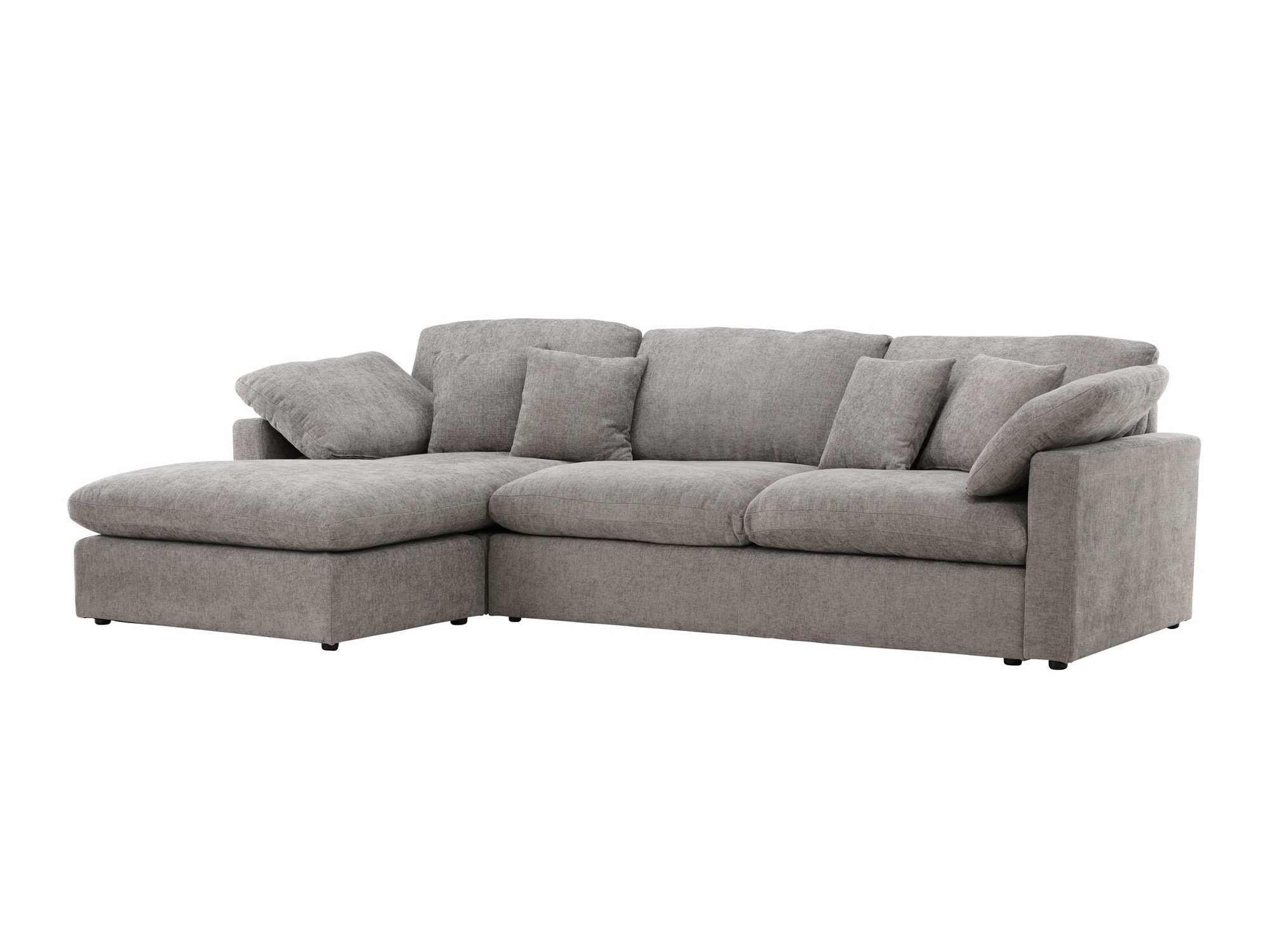 Corner sofa Dallas 4813 (Dark grey)