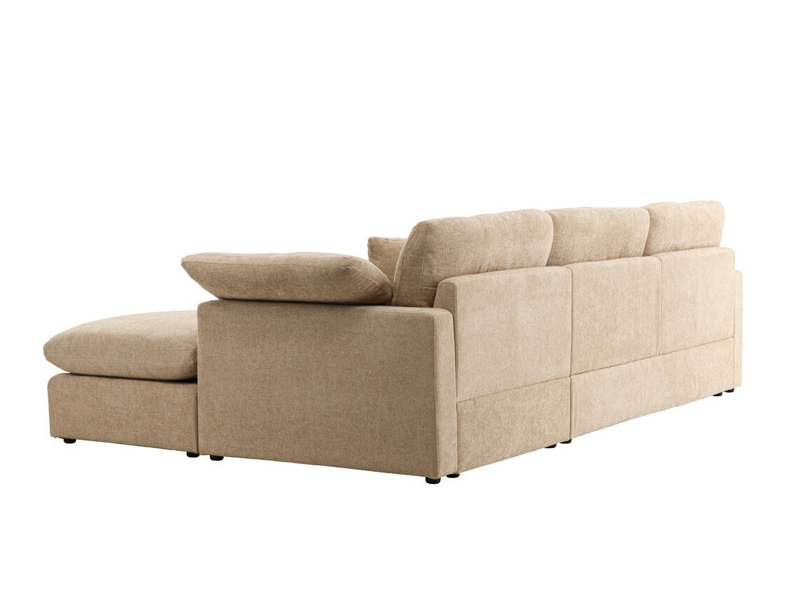 Corner sofa Dallas 4813 (Light brown)