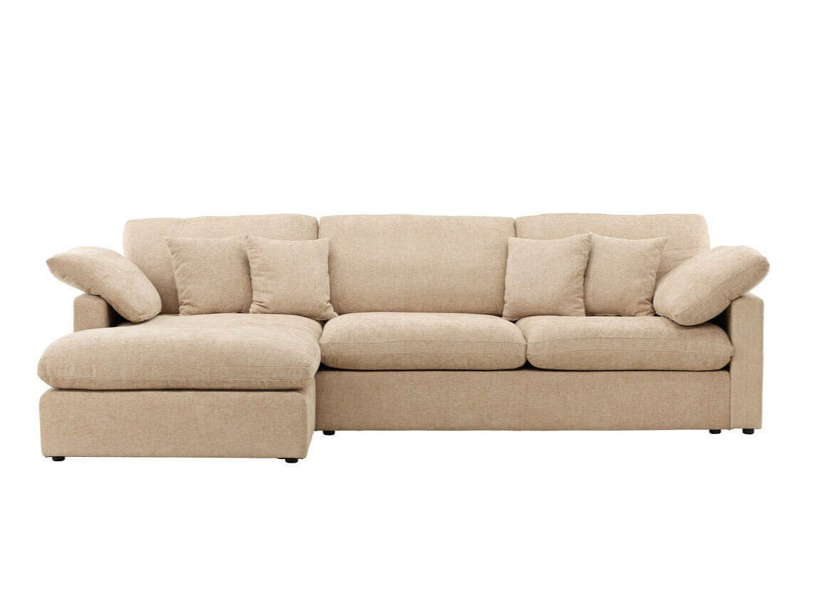 Corner sofa Dallas 4813 (Light brown)
