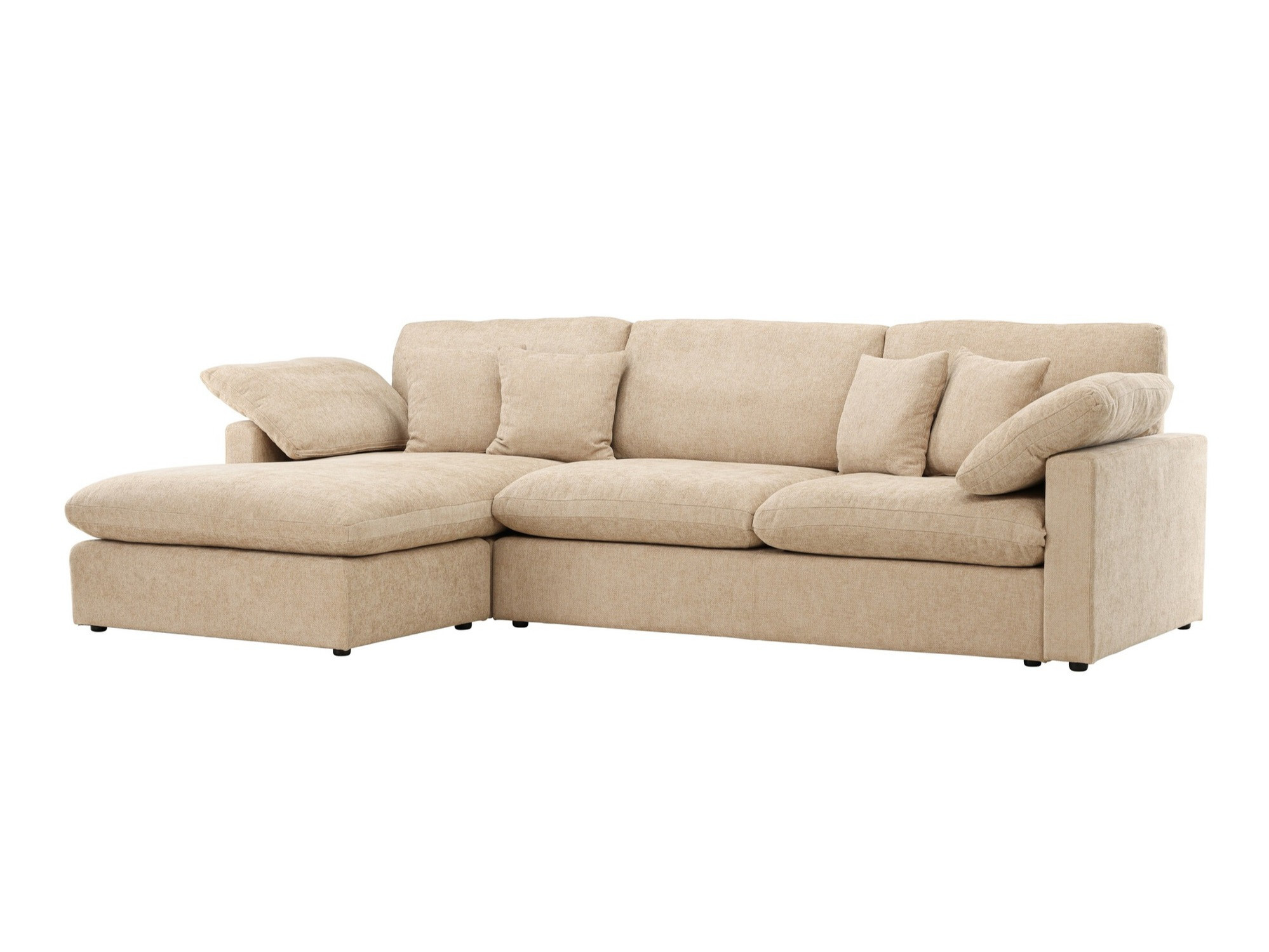 Corner sofa Dallas 4813 (Light brown)
