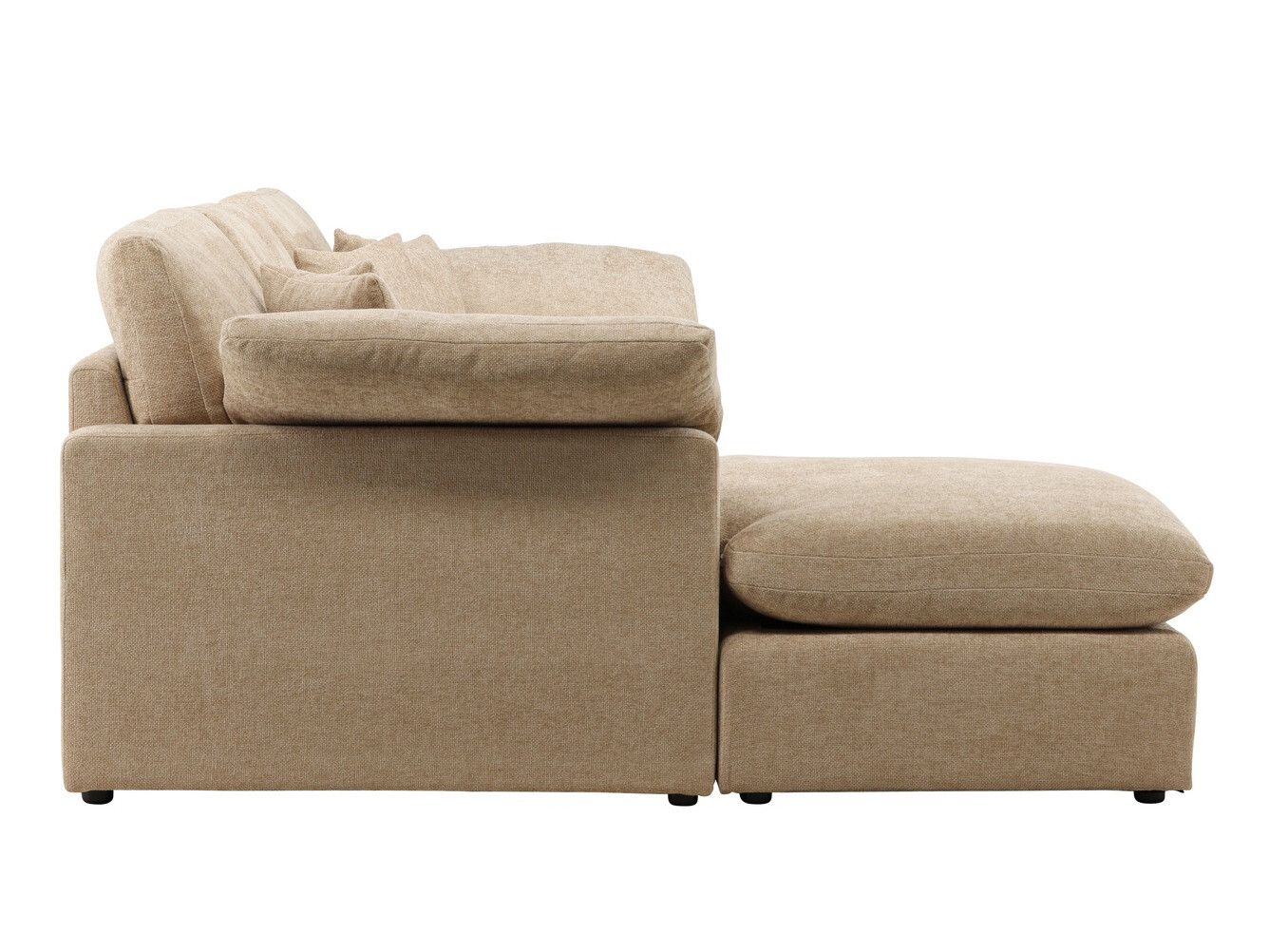 Corner sofa Dallas 4813 (Light brown)