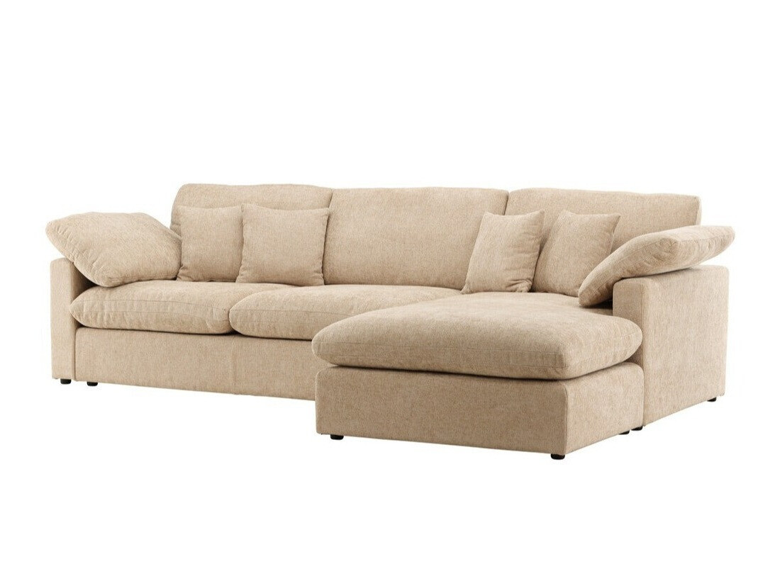 Corner sofa Dallas 4813 (Light brown)