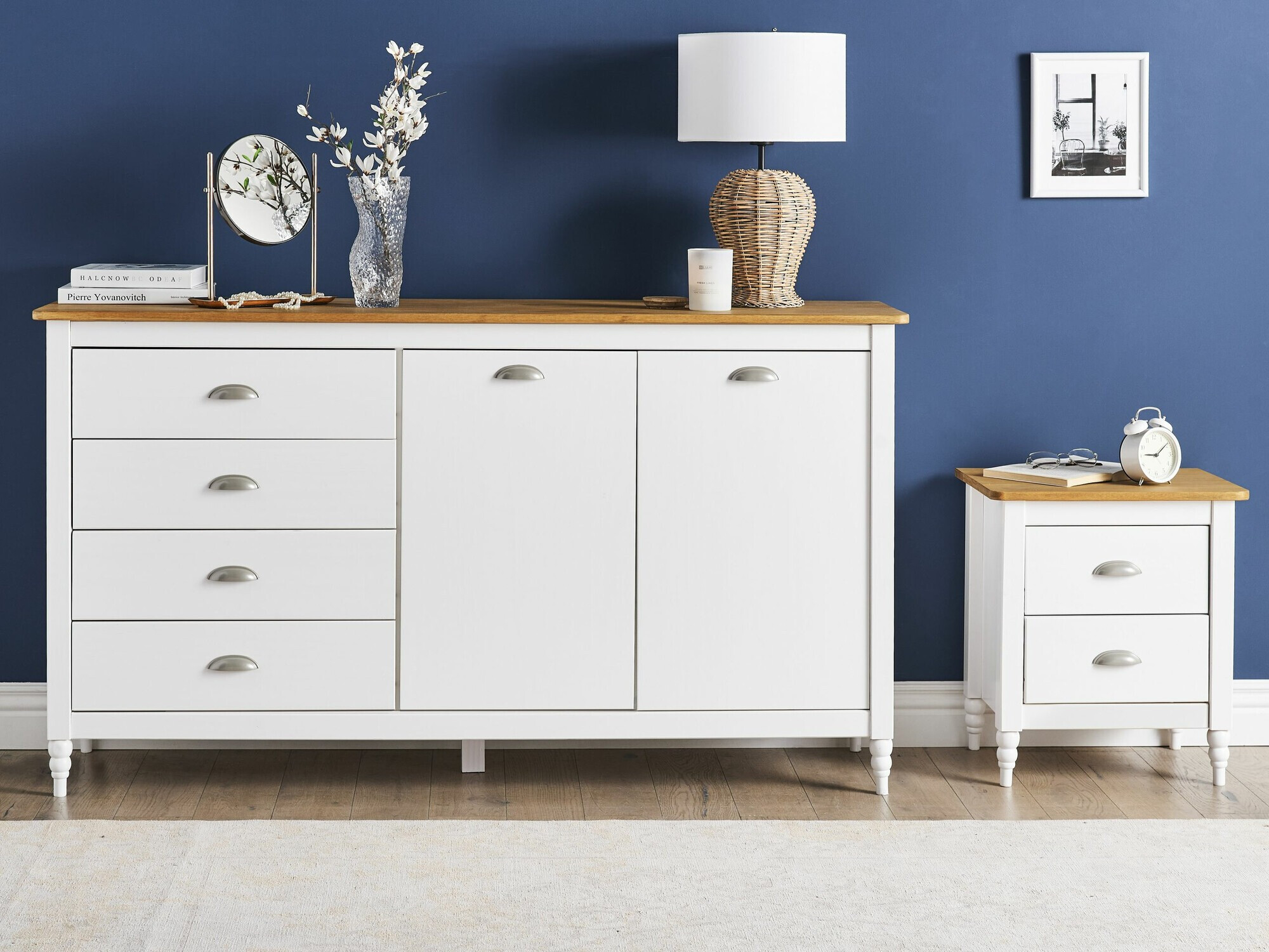 Chest of drawers Berwyn 2645 (White)