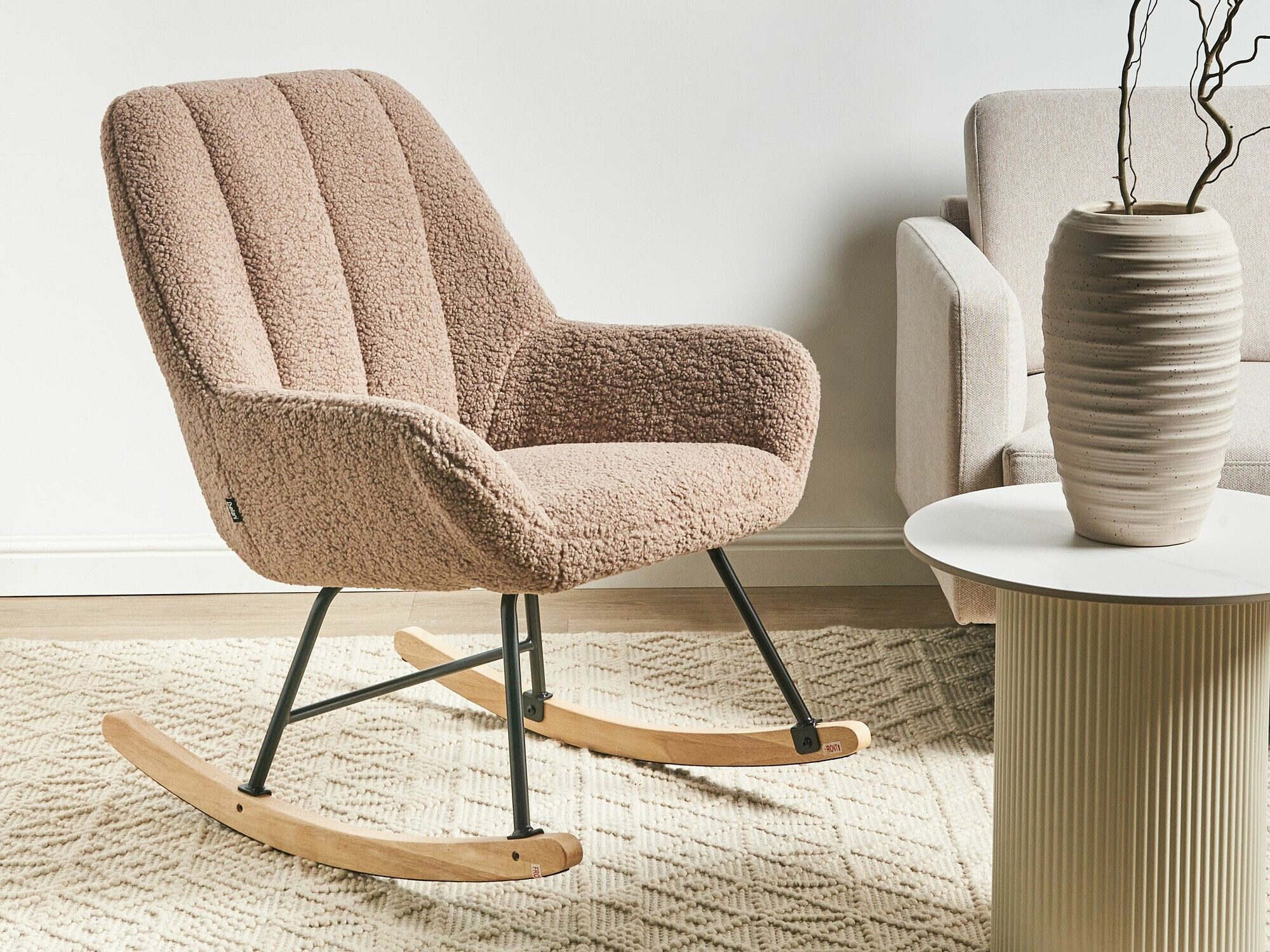 Rocking chair Berwyn 2648 (Beige)