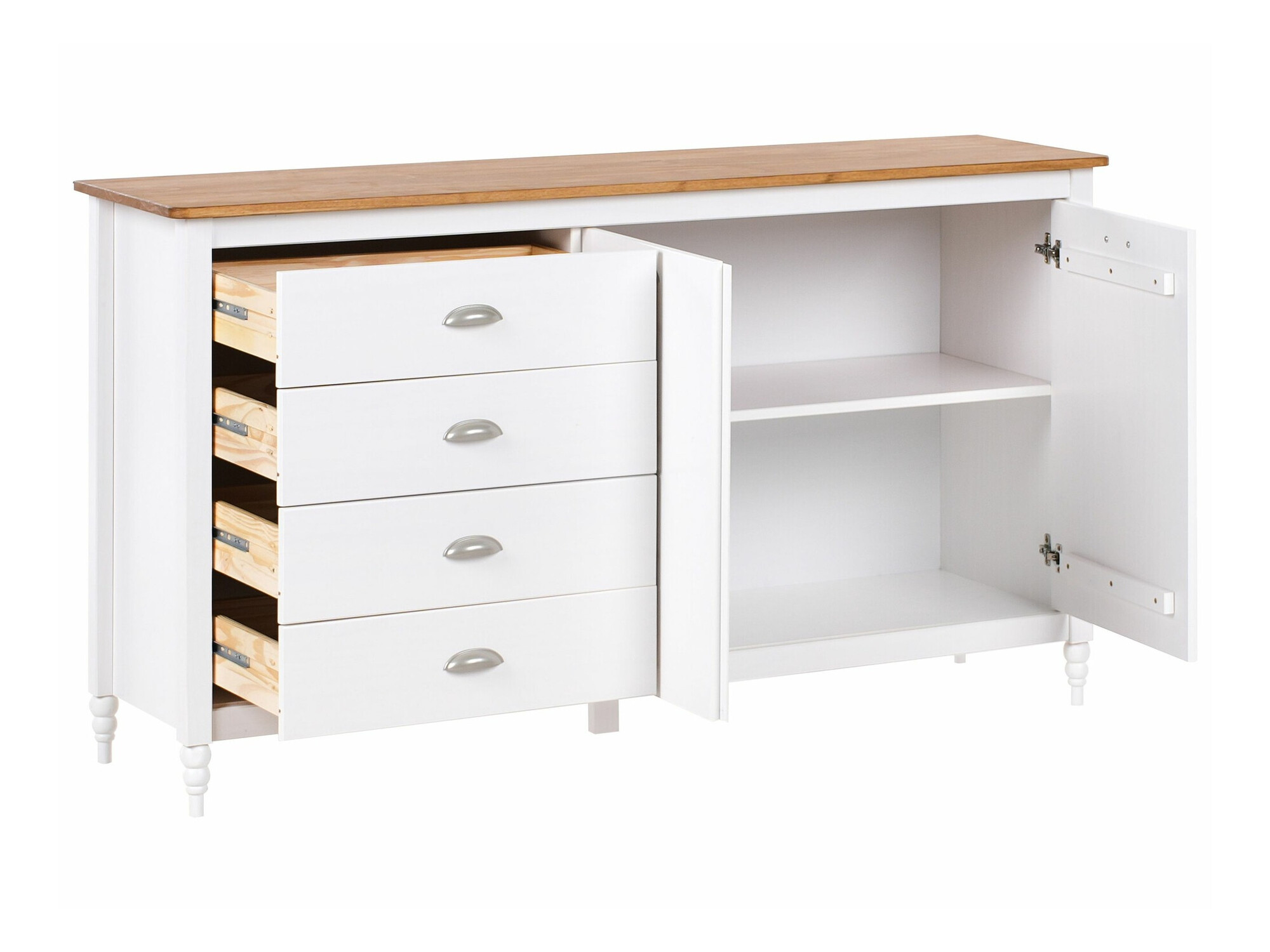 Συρταριέρα Berwyn 2645 (Άσπρο)