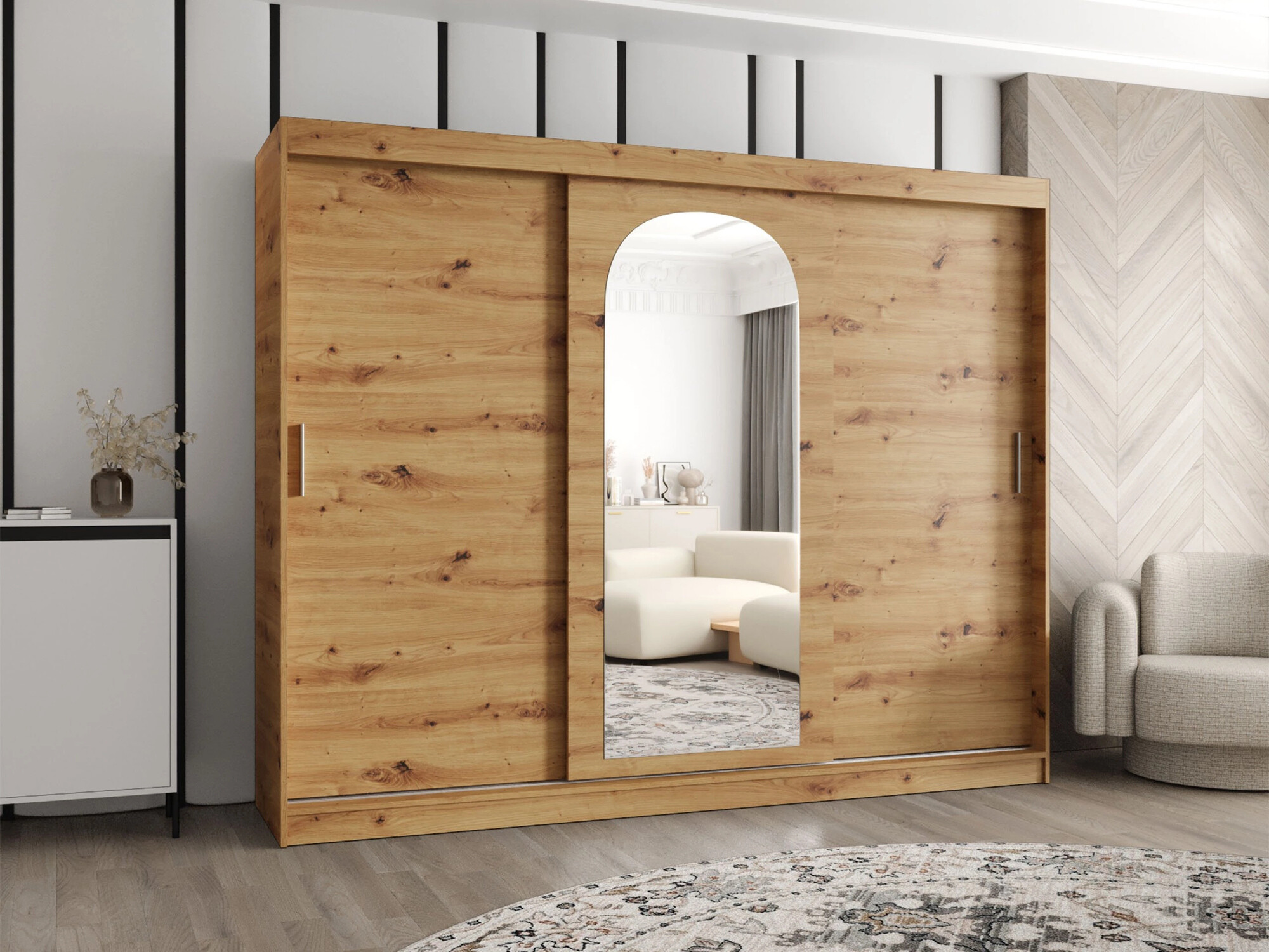 Wardrobe Hartford 497 (Artisan oak)