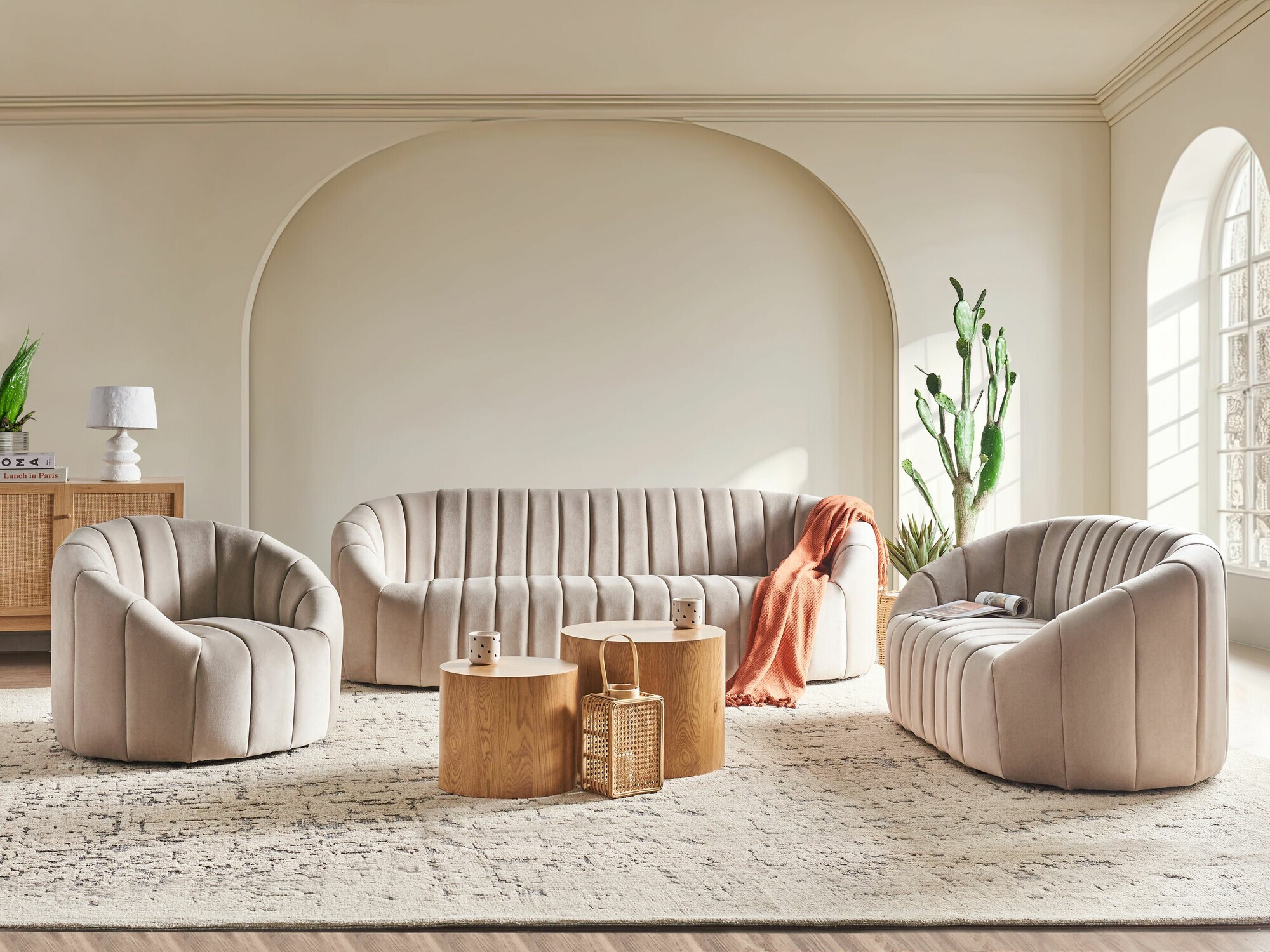 Sofa Berwyn 1269 (Beige)