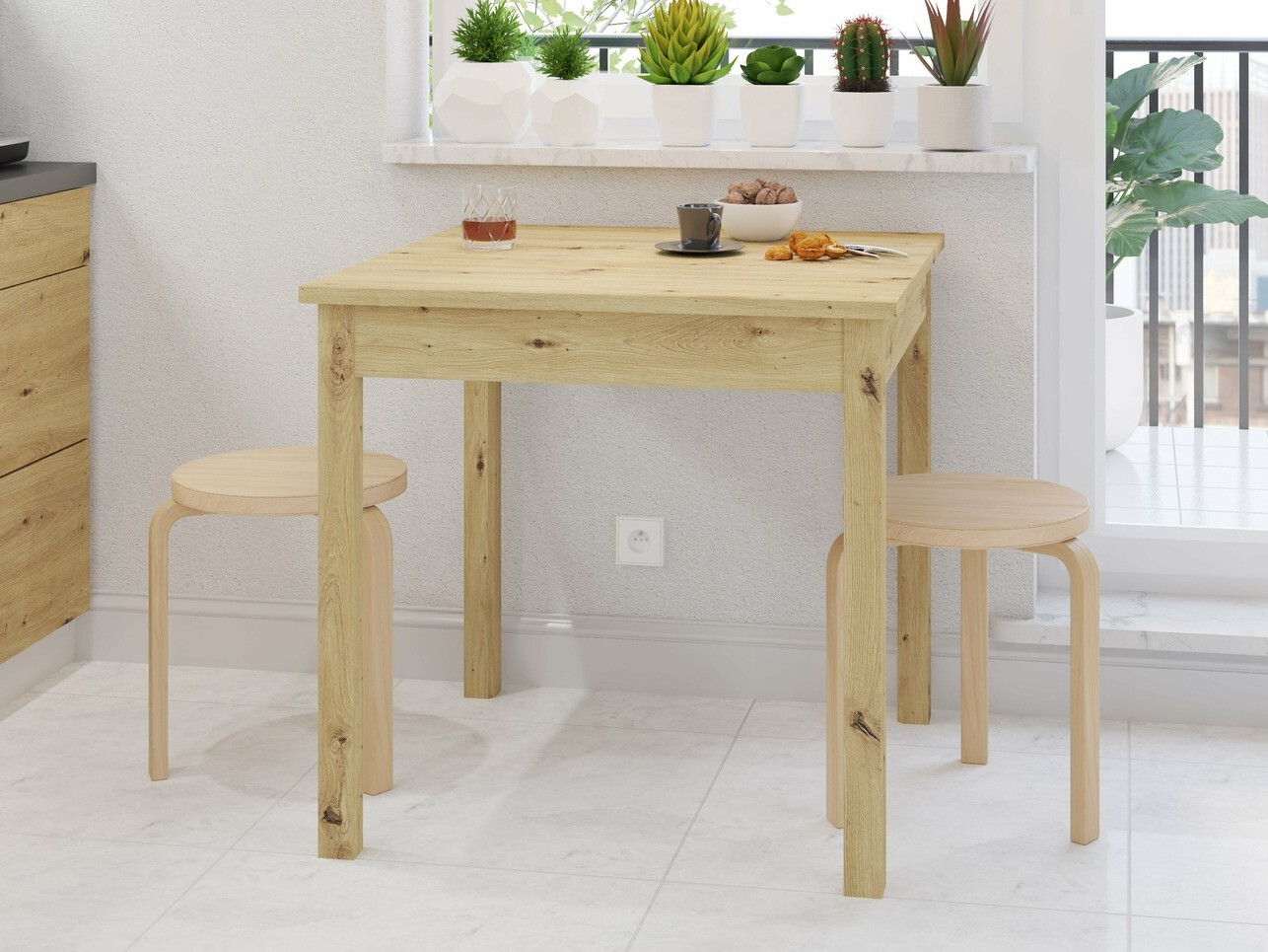 Table Bristol 219 (Artisan oak)