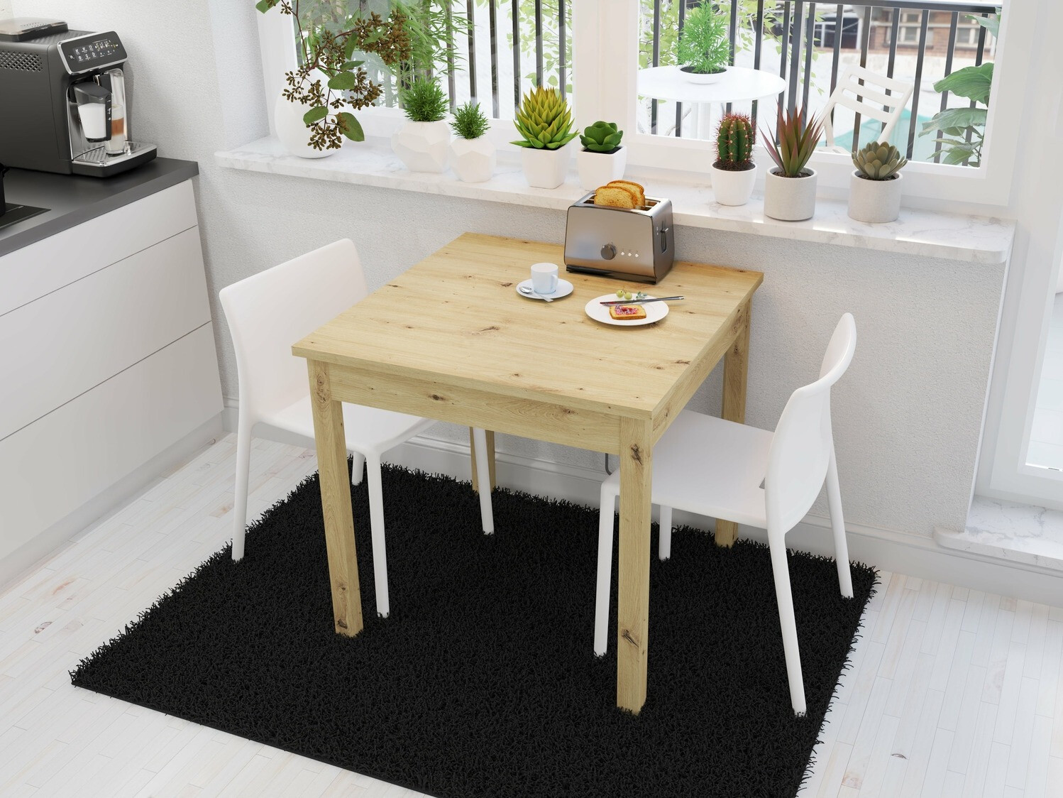 Table Bristol 219 (Artisan oak)