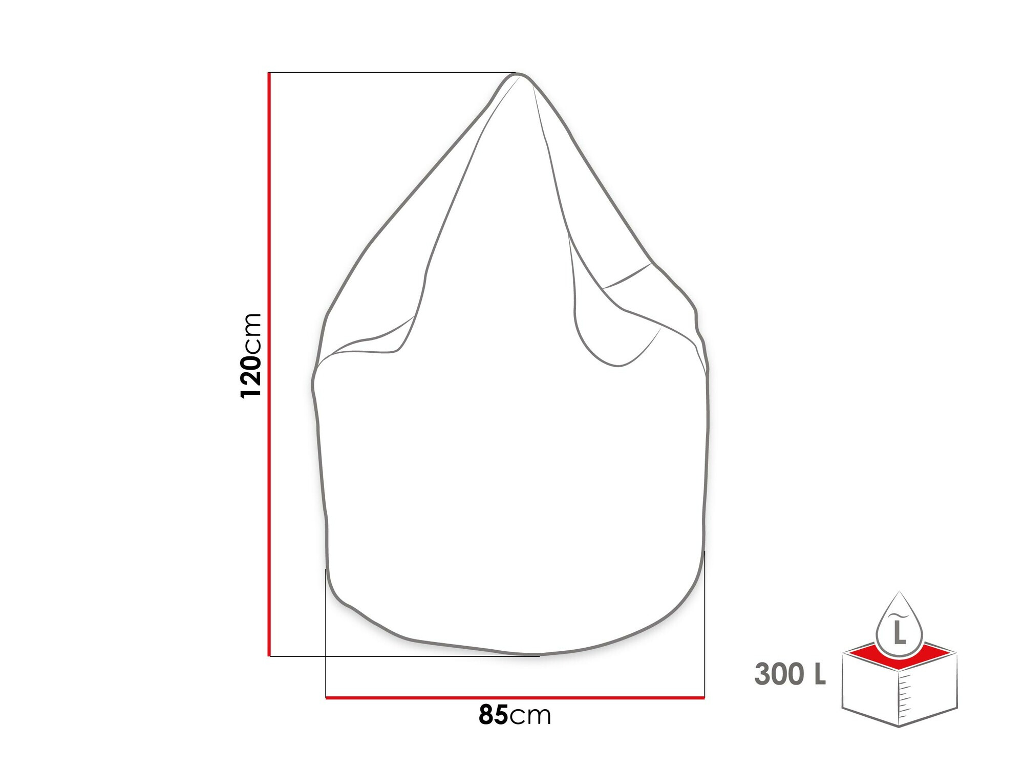 Bean bag Comfivo 283 (Poso 100)