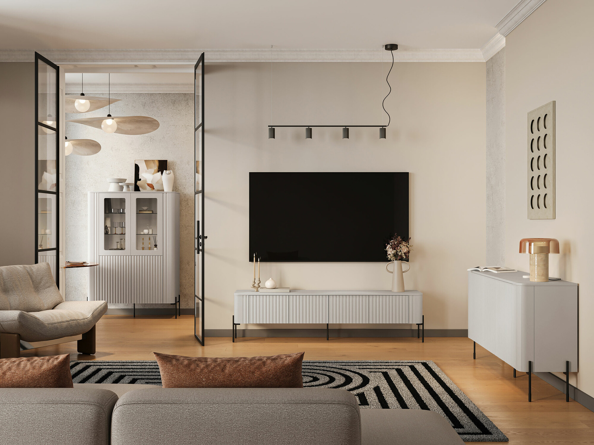 Έπιπλο τηλεόρασης Nobilitas (Κασμίρι)