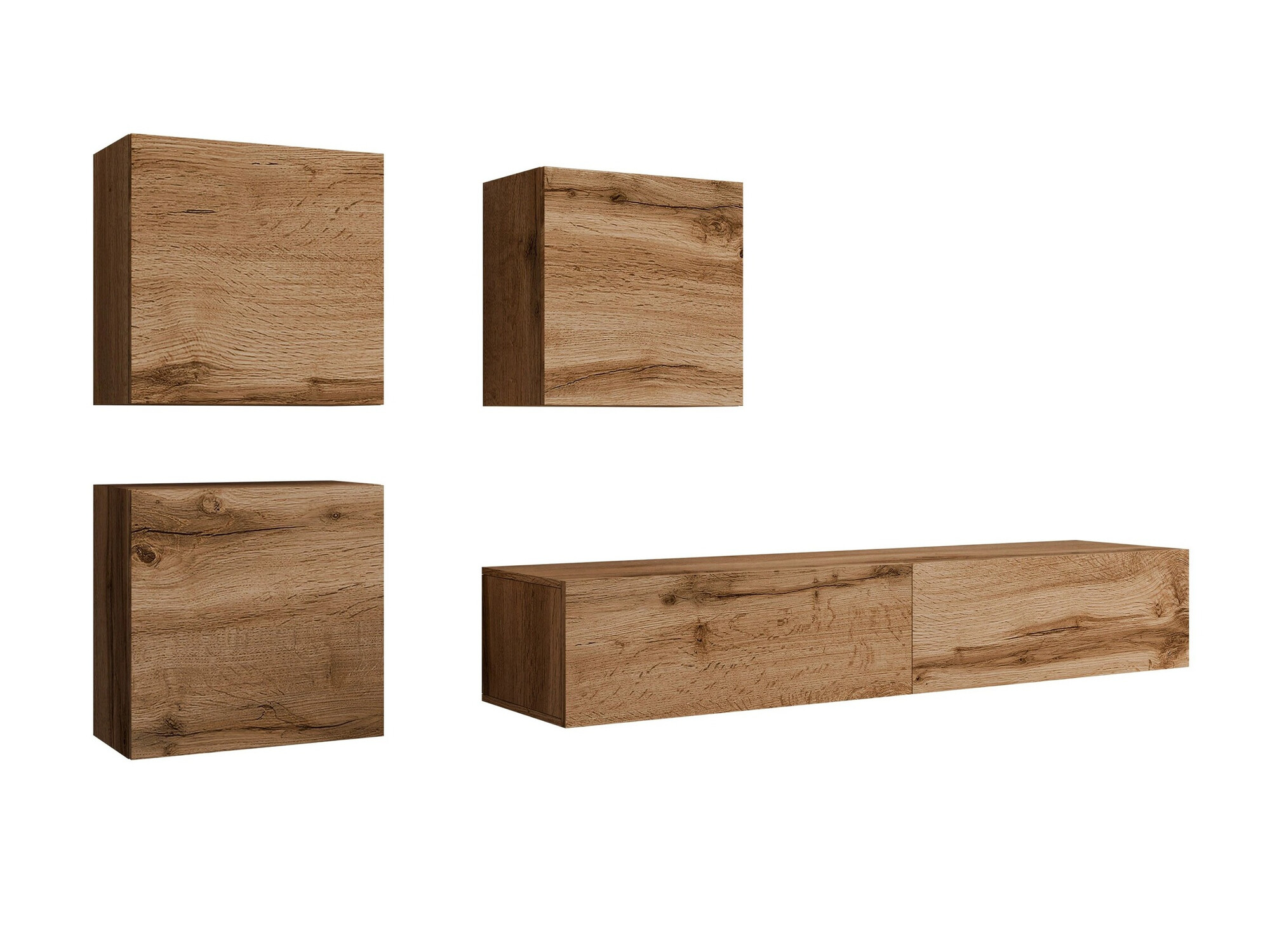 Σετ επίπλων σαλονιού Vilrin IV (Δρυς wotan)