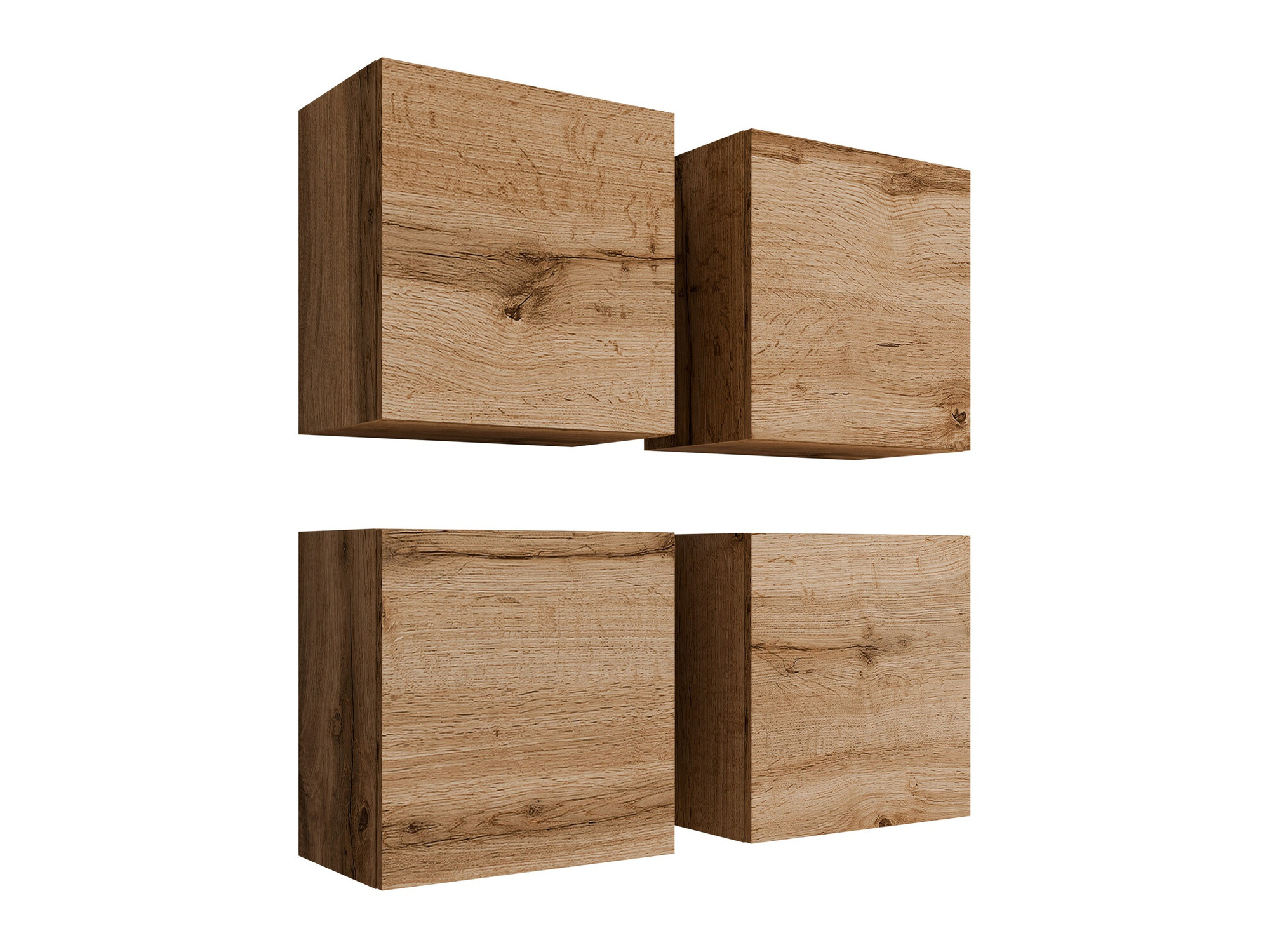 Σετ ντουλάπας Vilrin (Δρυς wotan)