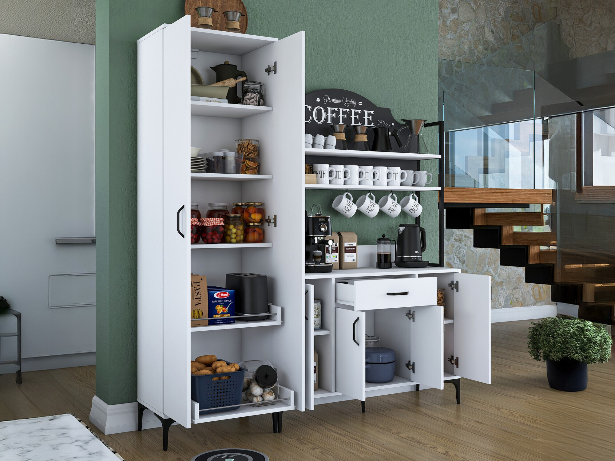 Multifunctional furniture Kailua 2501