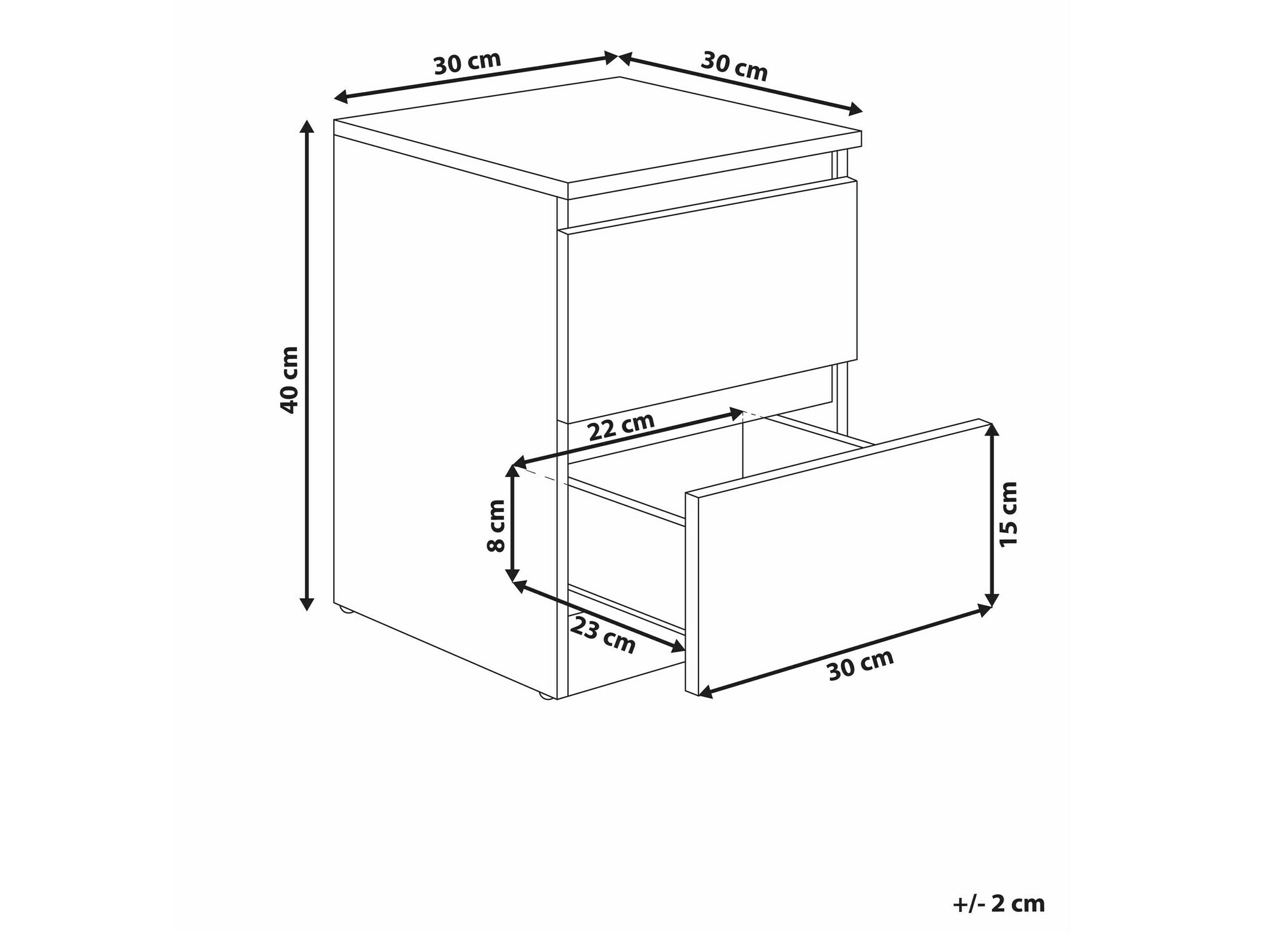 Κομοδίνο Berwyn 2670