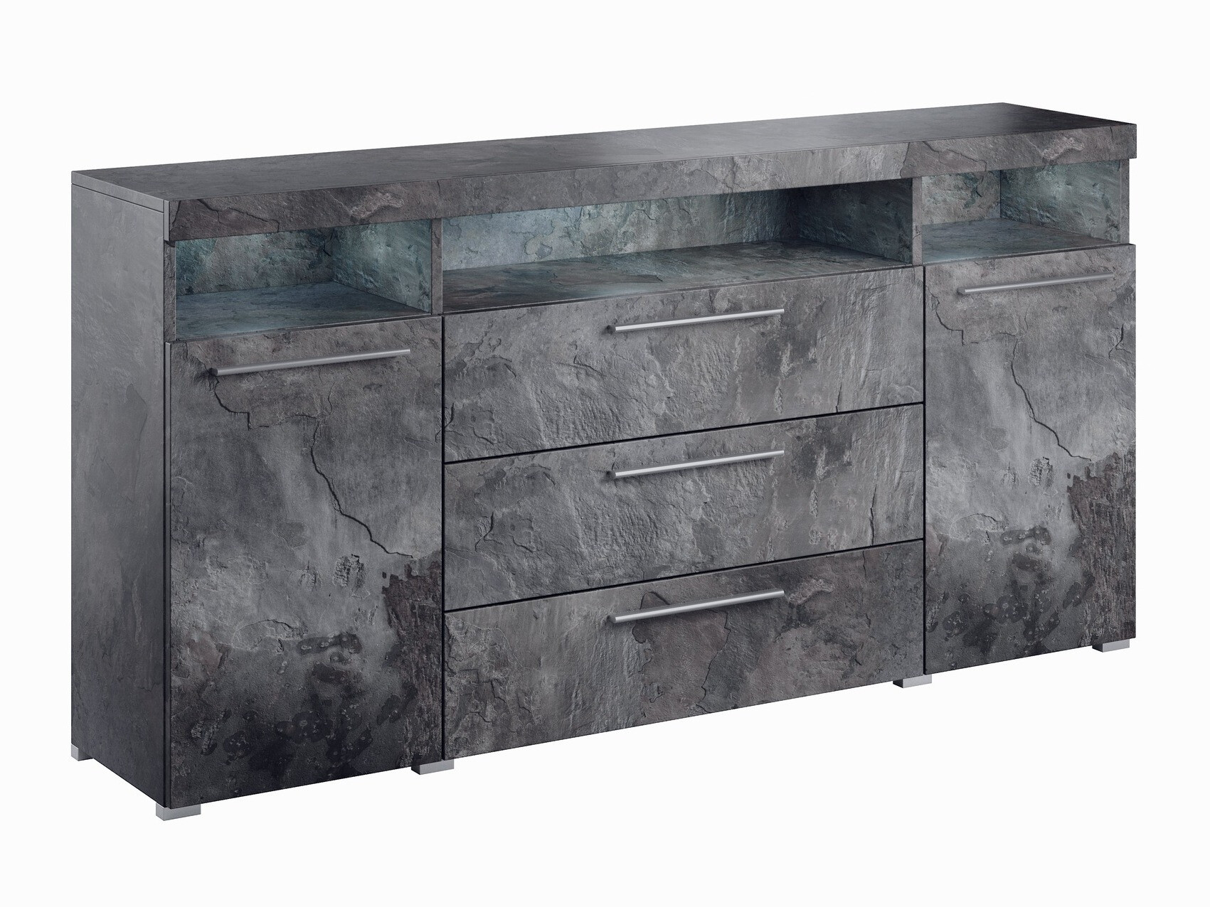 Συρταριέρα Torvire 109 (Σκούρο σκυρόδεμα)