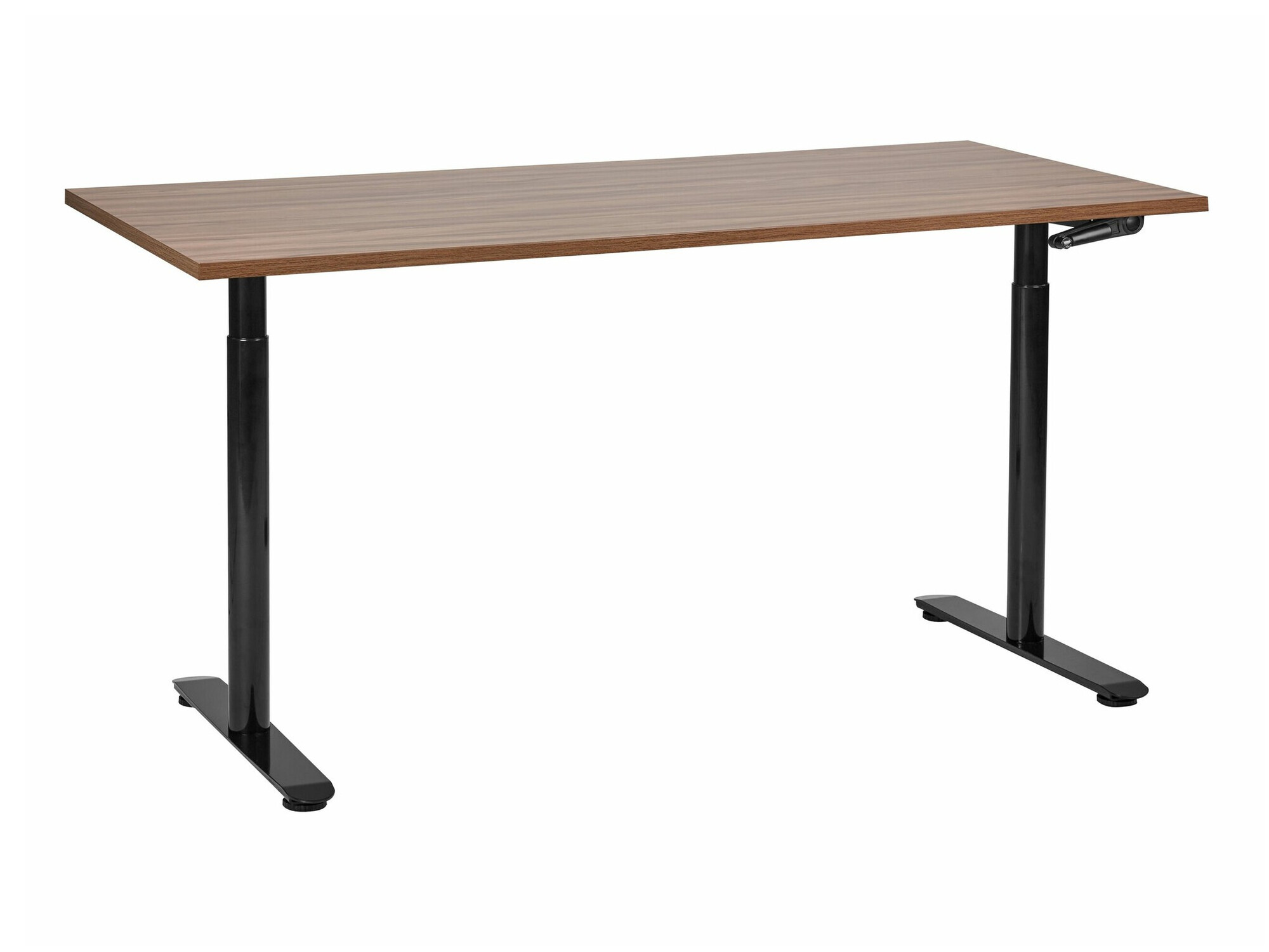 Γραφείο με ρυθμιζόμενο ύψος Berwyn 2681 (Μαύρο)