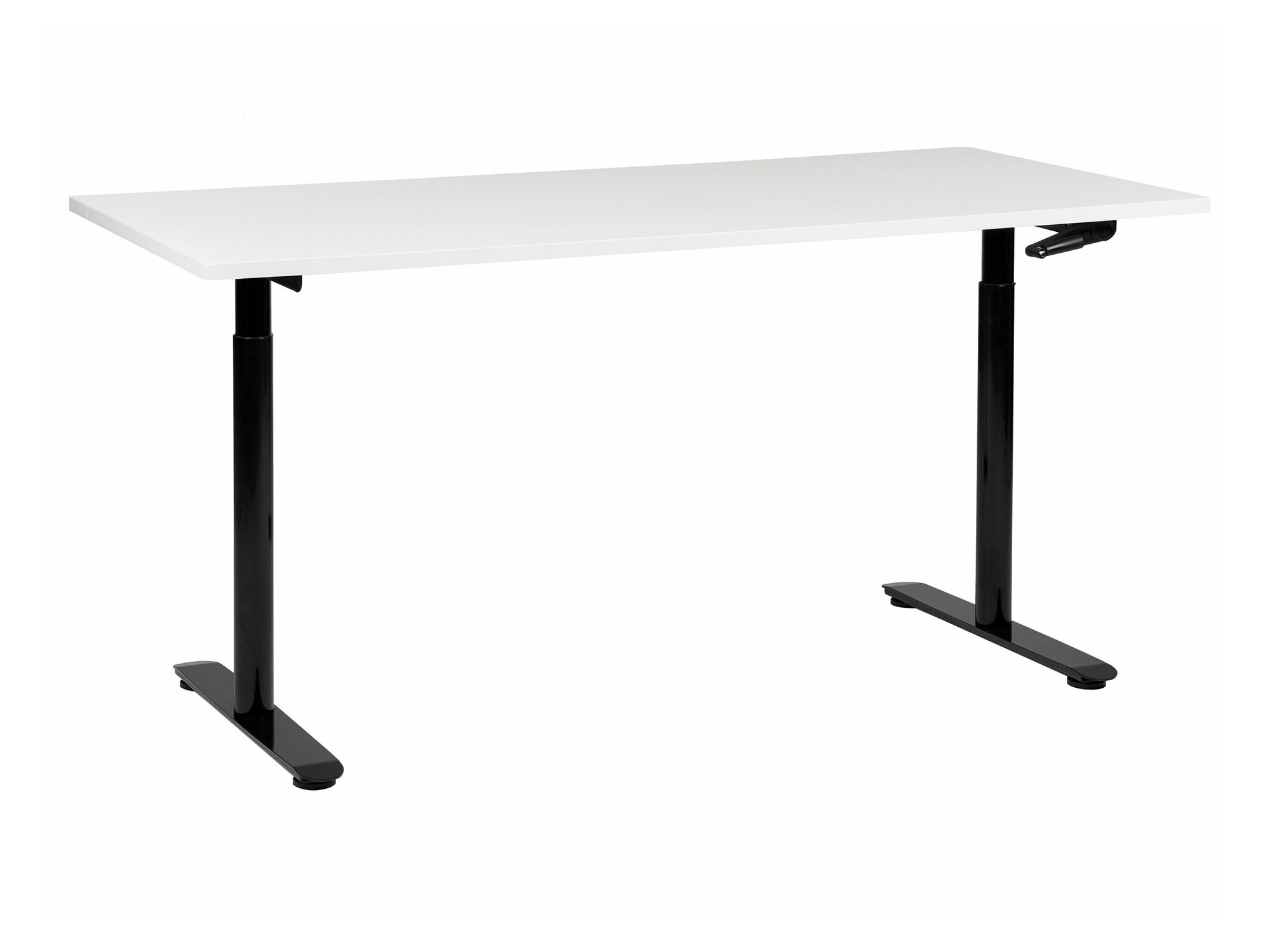 Γραφείο με ρυθμιζόμενο ύψος Berwyn 2681 (Μαύρο)