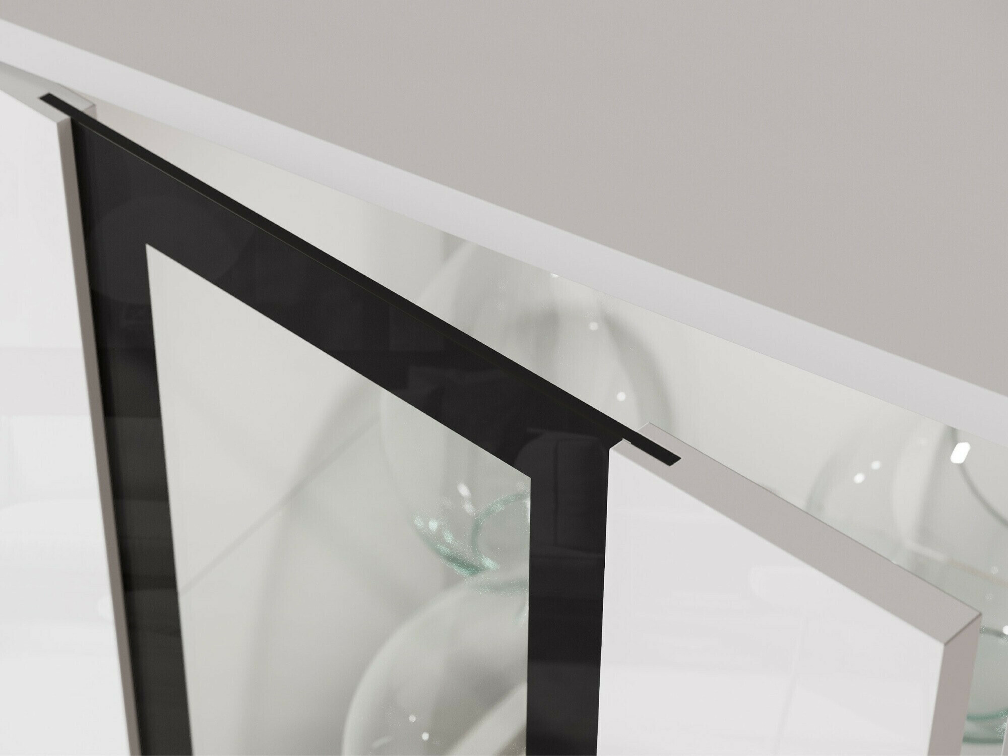 Μπουφέ Torcame 100 (Δρυς wotan + Γυαλιστερό λευκό)