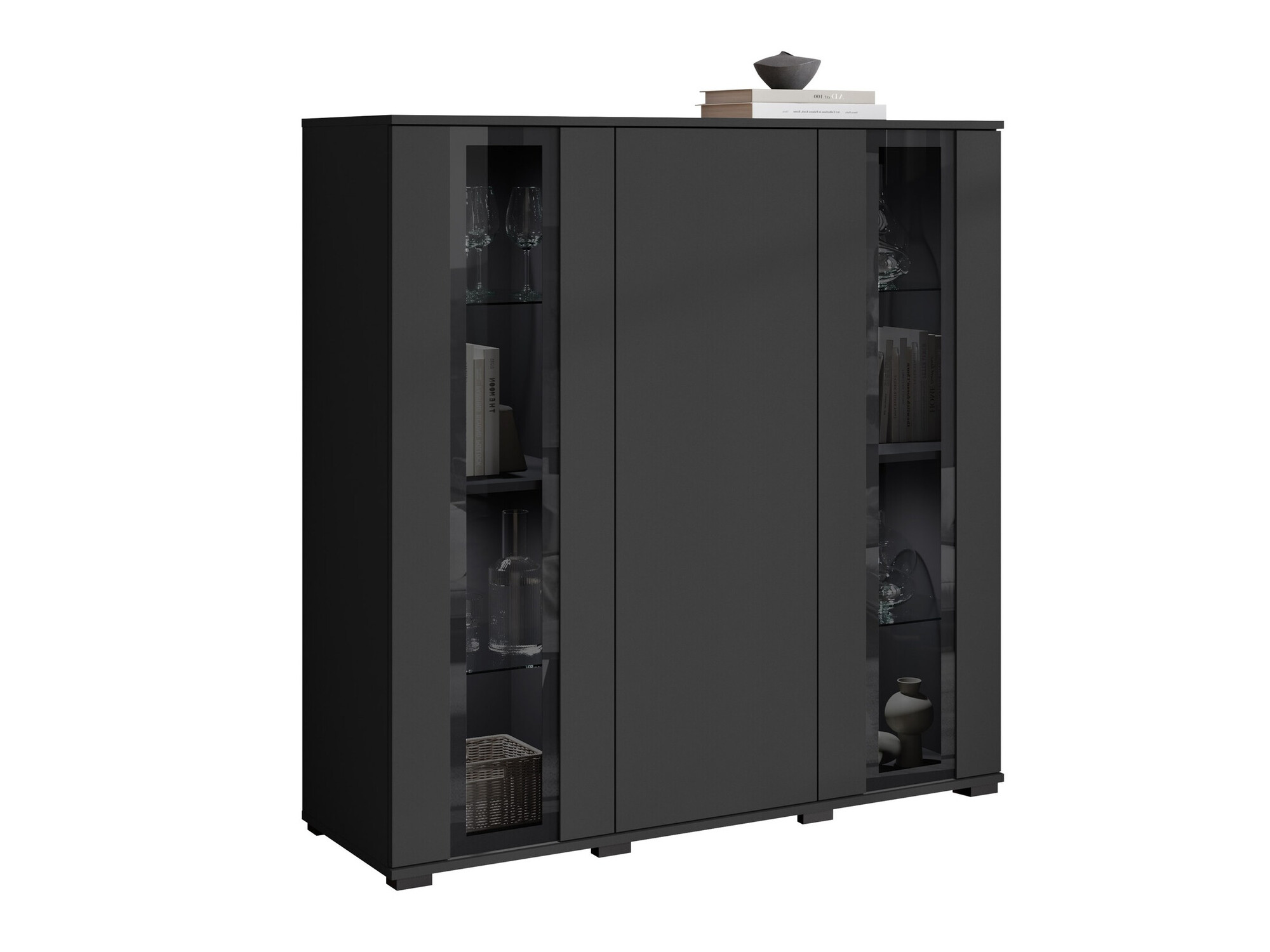 Μπουφέ Torcame 100 (Μαύρο)