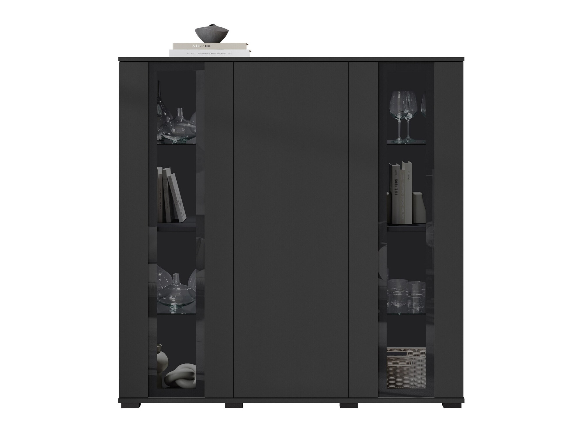 Μπουφέ Torcame 100 (Μαύρο)