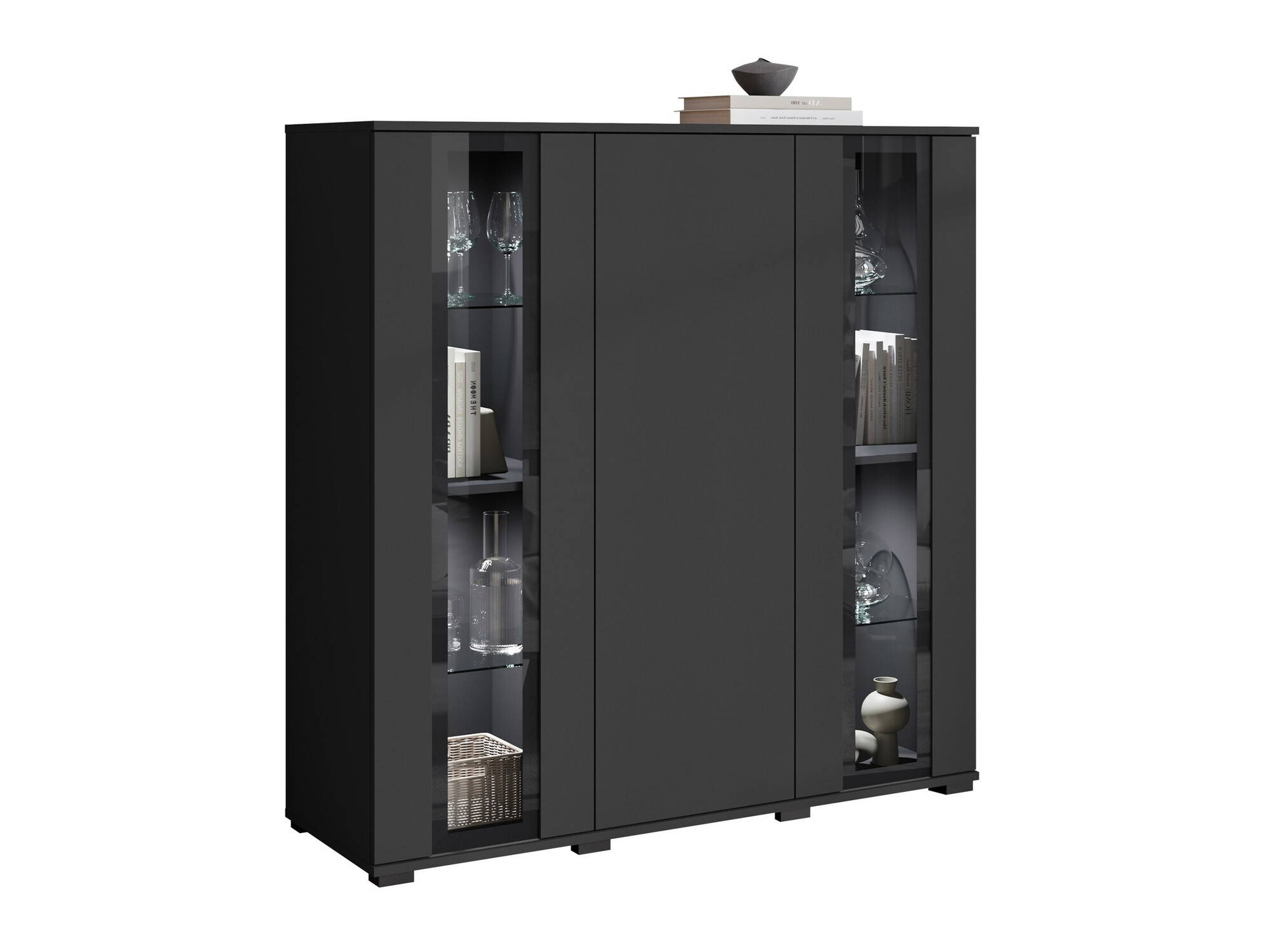 Μπουφέ Torcame 100 (Μαύρο)