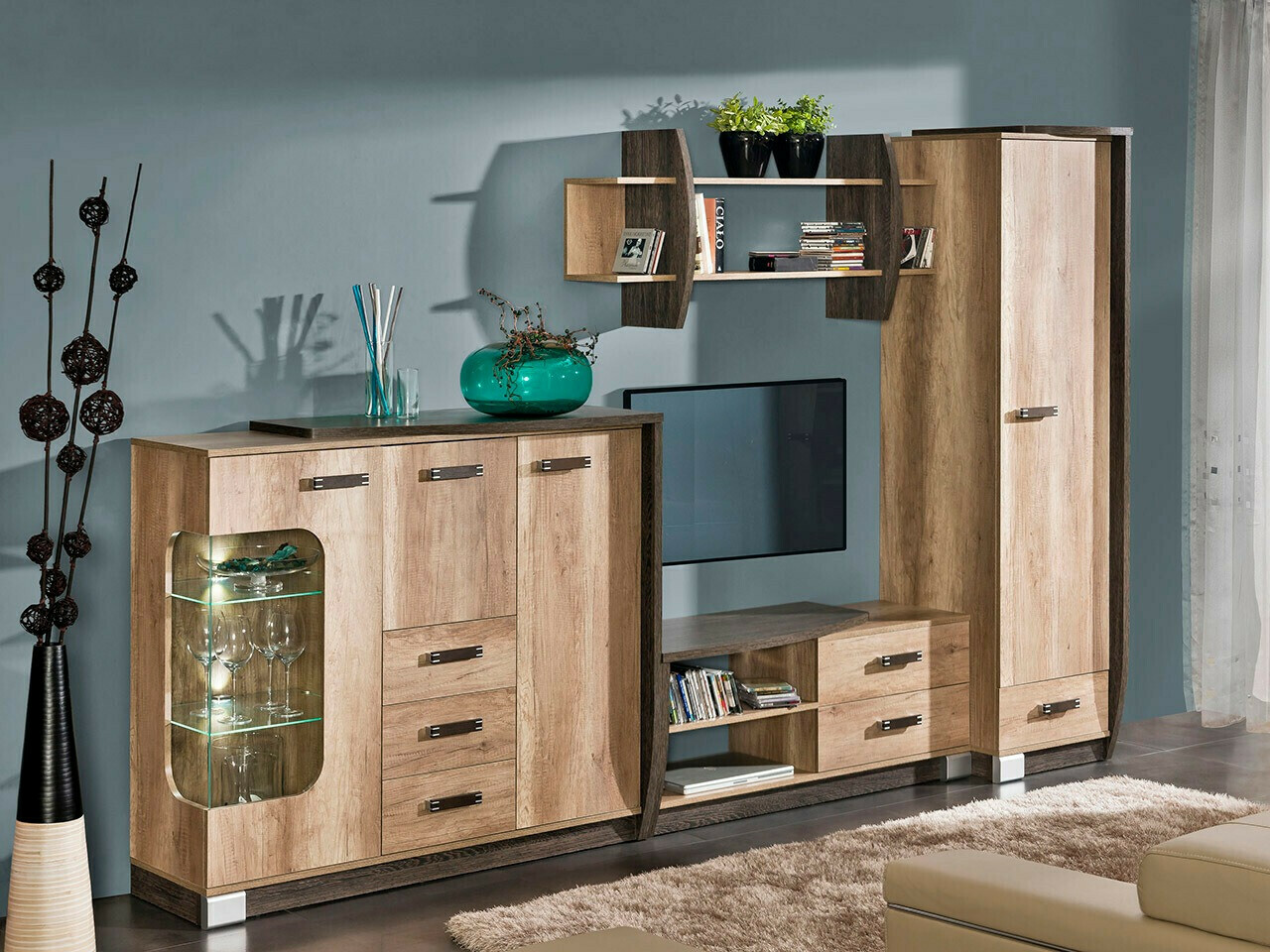 Bookcase Tivlue 110