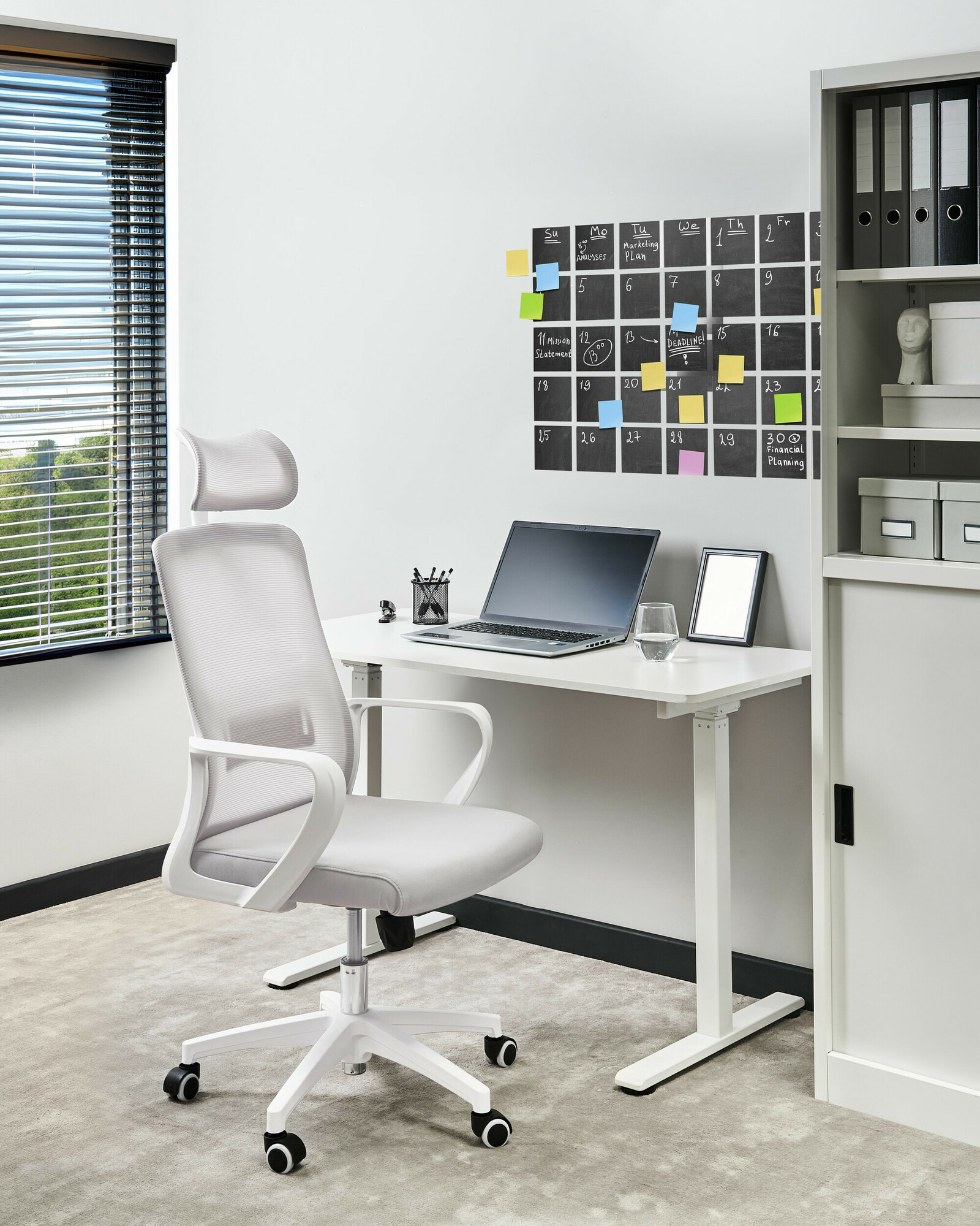 Office chair Berwyn 2685 (Light grey)