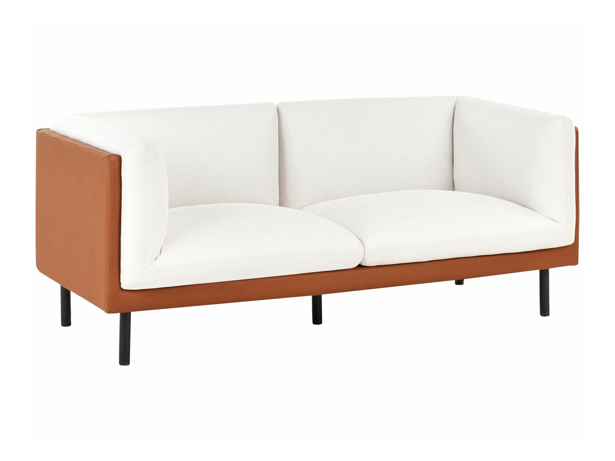 Sofa Berwyn 2684 (White + Brown)