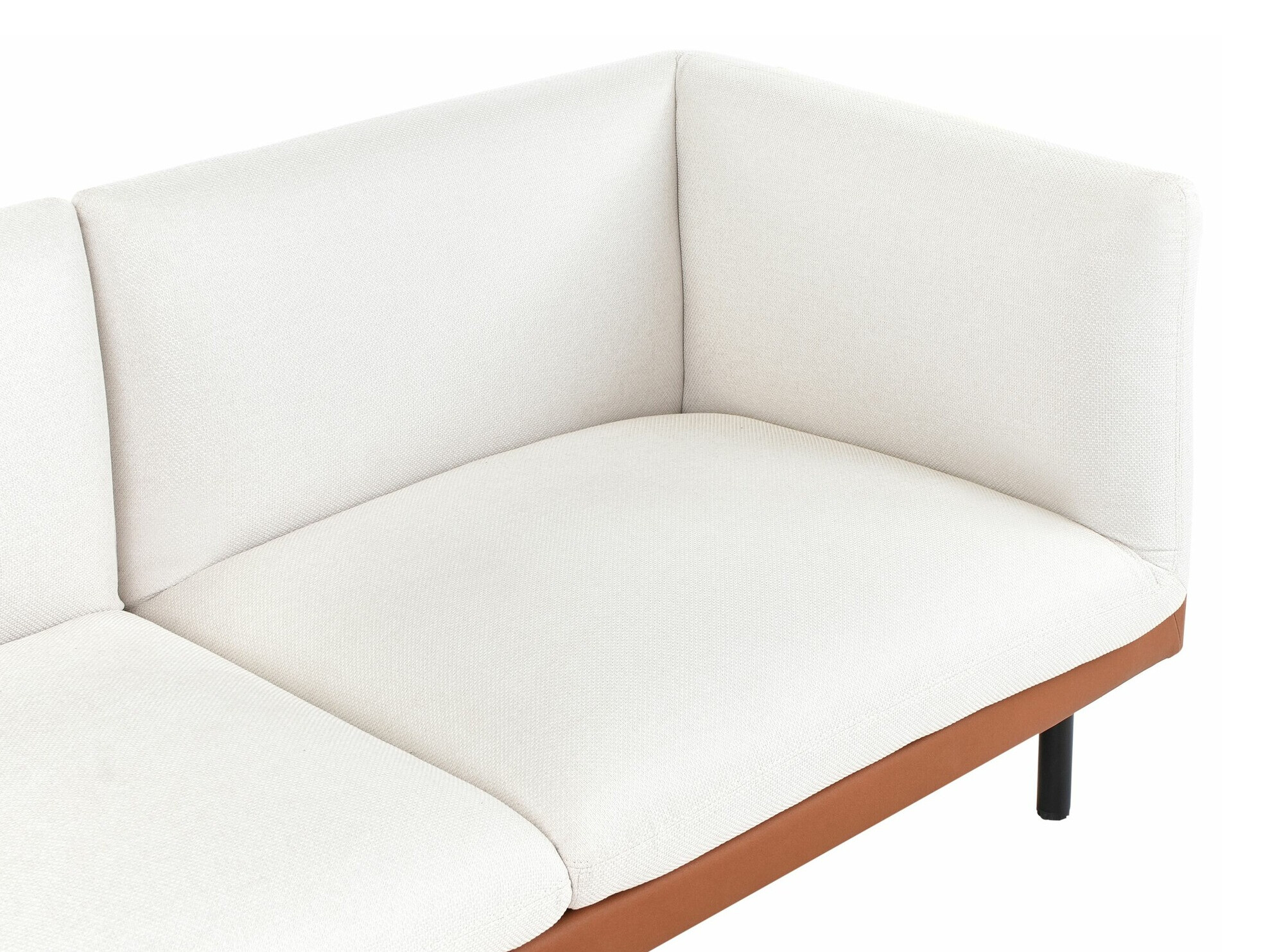 Sofa Berwyn 2684 (White + Brown)