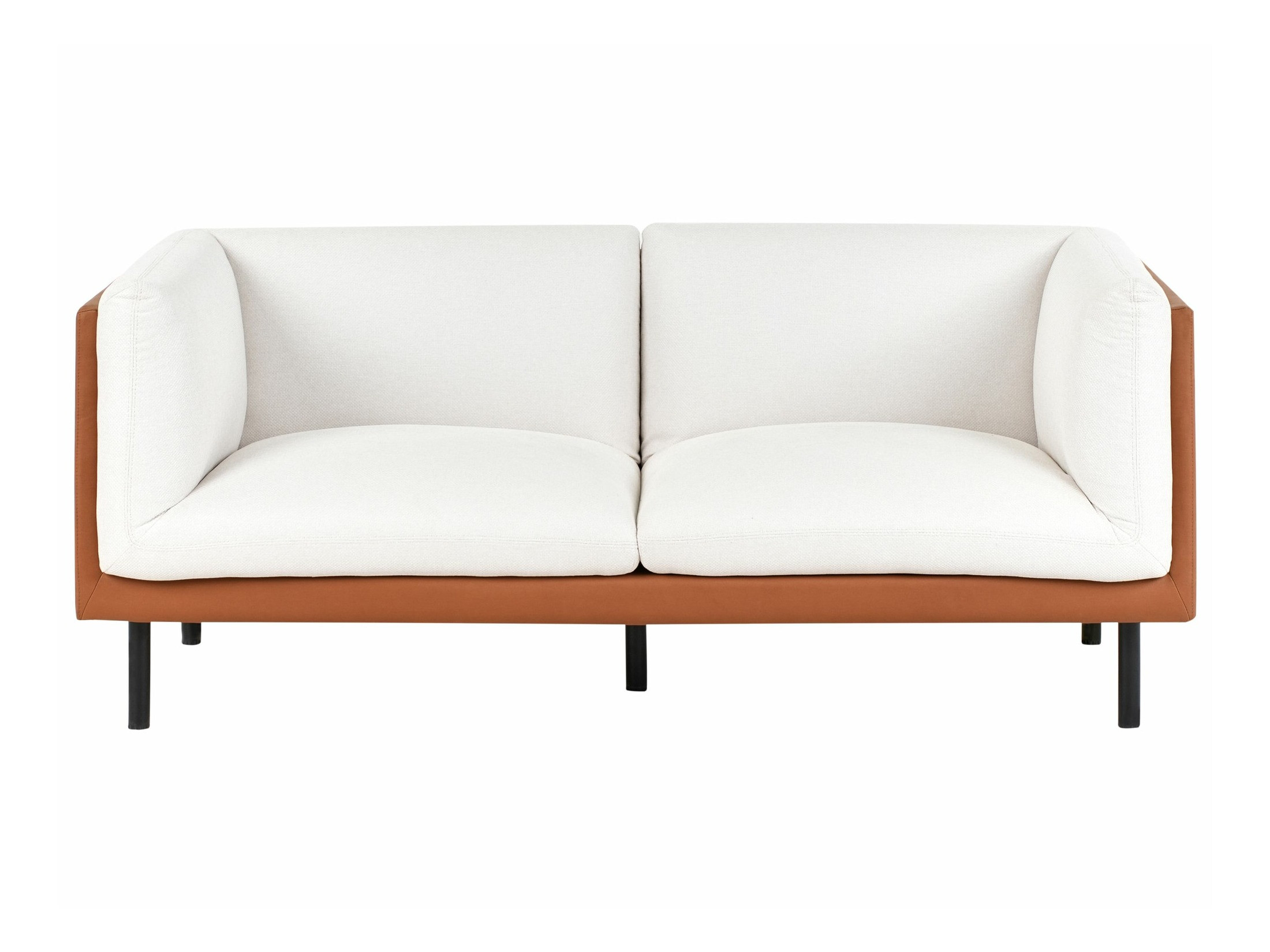 Sofa Berwyn 2684 (White + Brown)