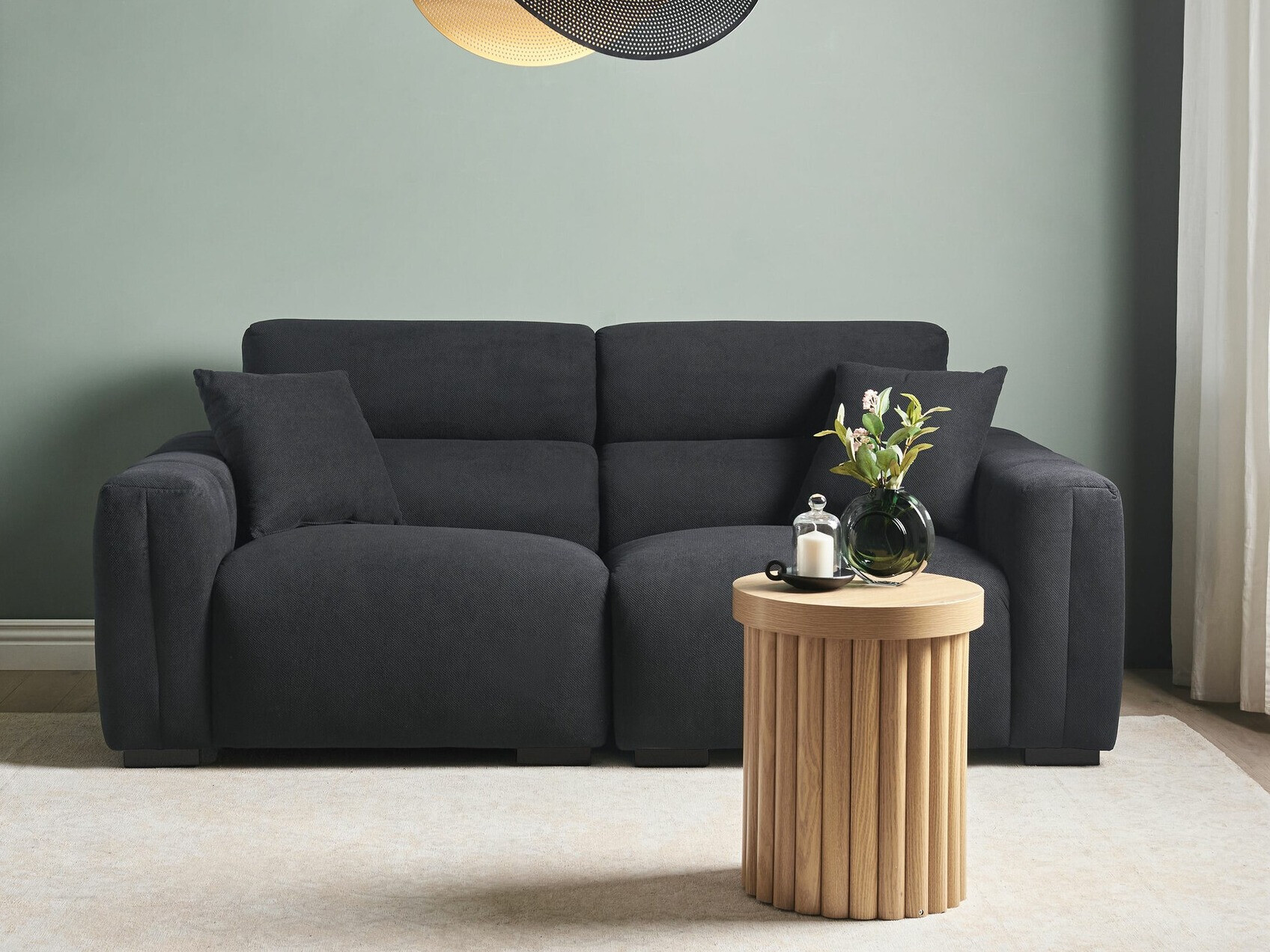 Καναπές Berwyn 2691 (Μαύρο)