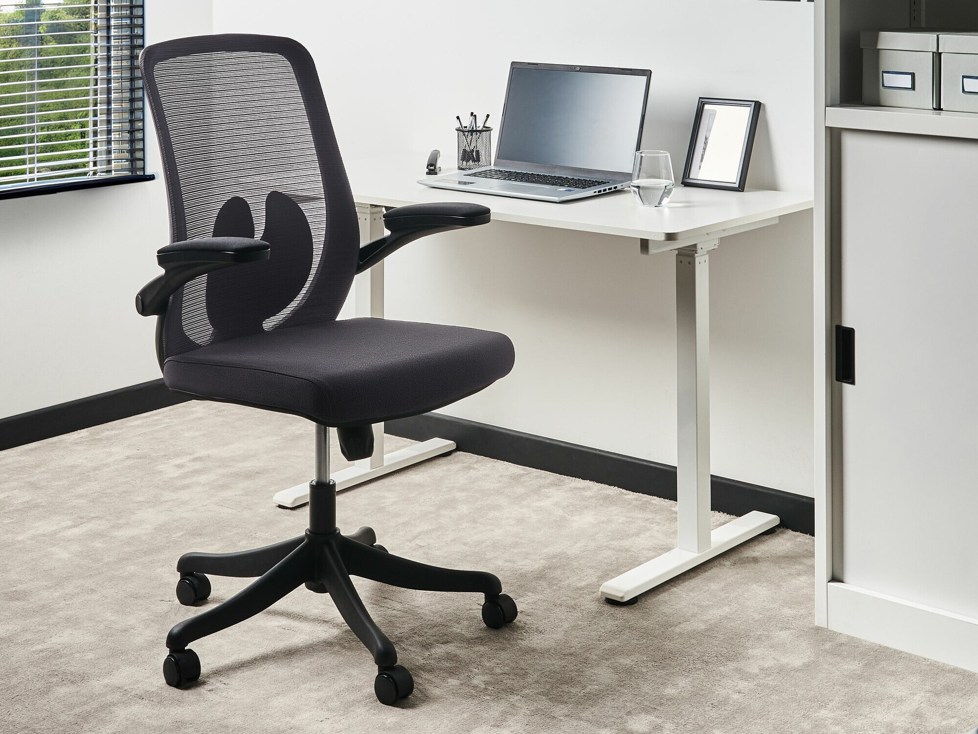 Καρέκλα γραφείου Berwyn 2687 (Μαύρο)