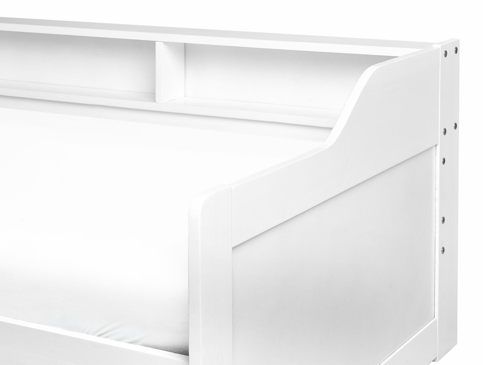 Κρεβάτι Berwyn 2289 (Άσπρο + Ροζ)