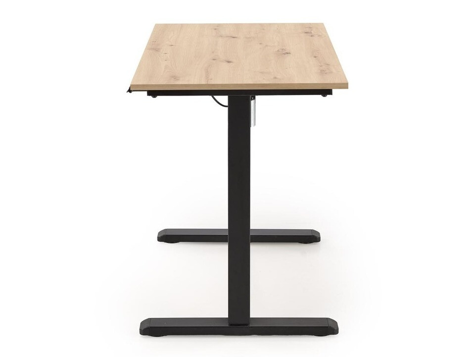 Height-adjustable desk Houston 1704 (Artisan oak + Black)