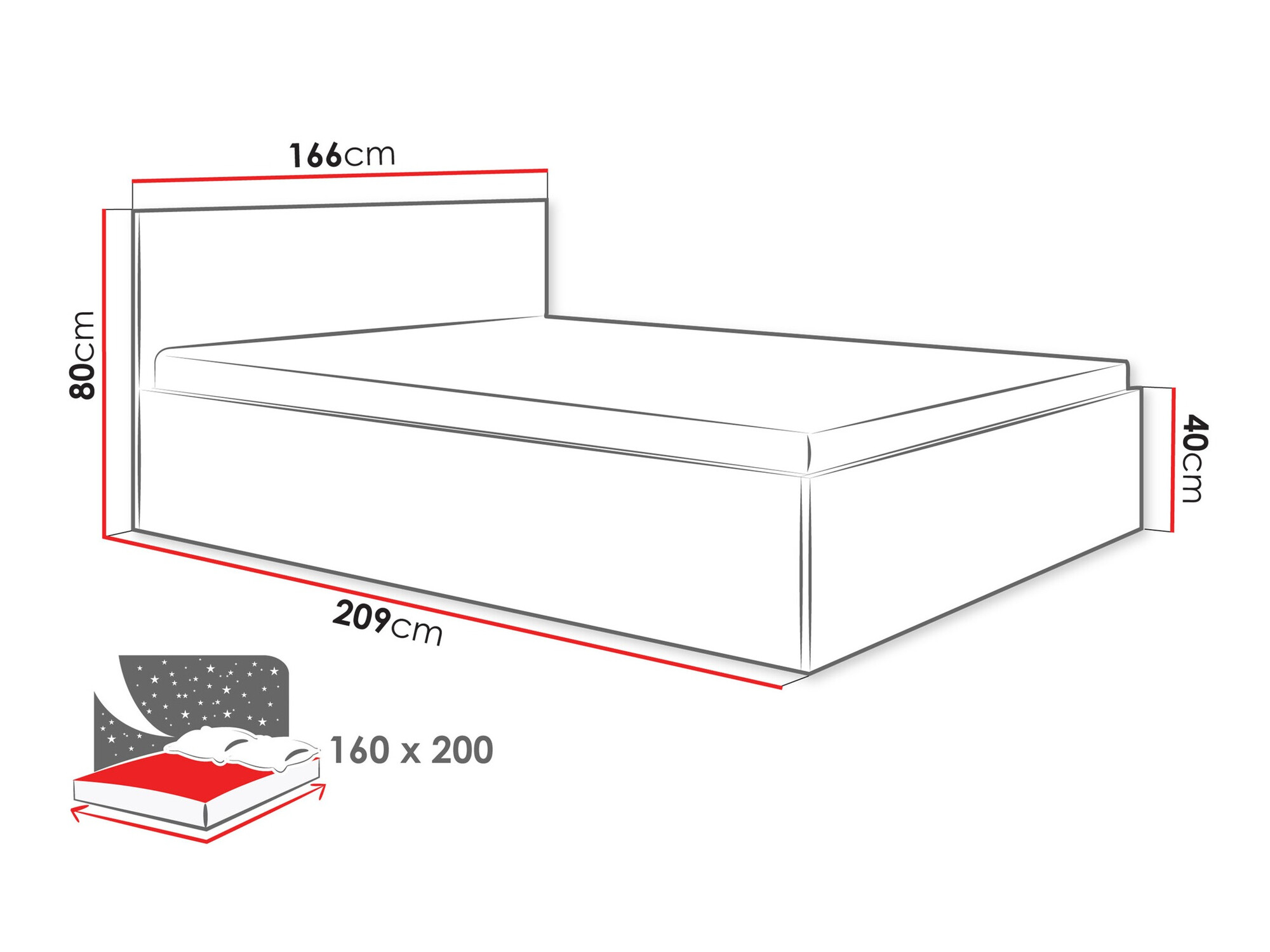 Κρεβάτι Comfivo Papilio