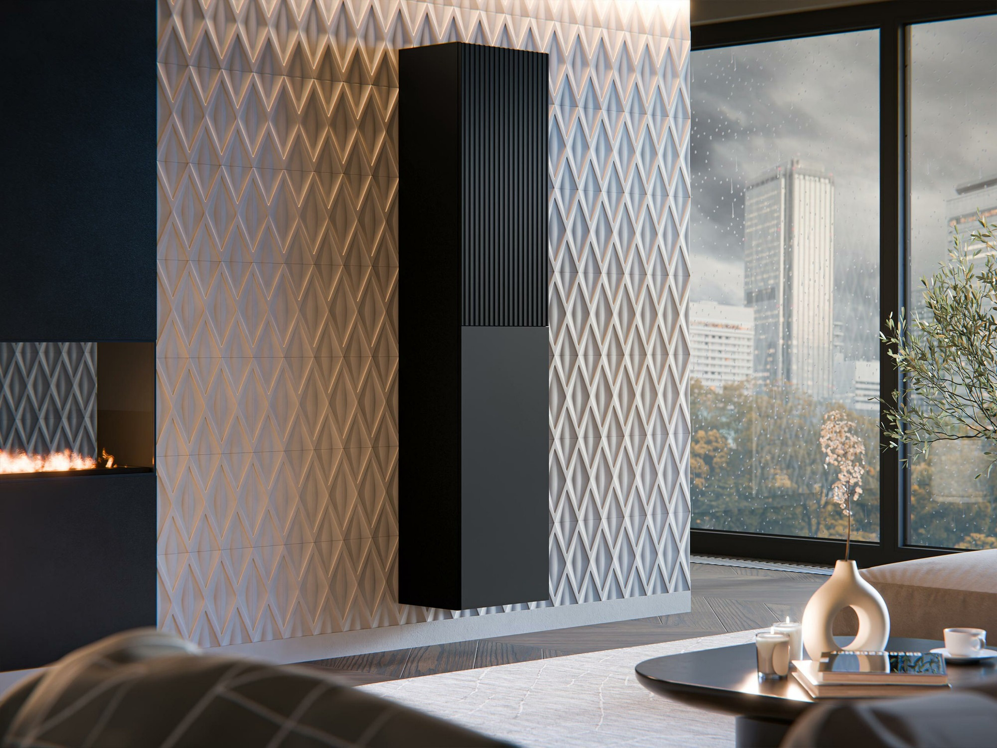 Ράφι τοίχου Species (Μαύρο)