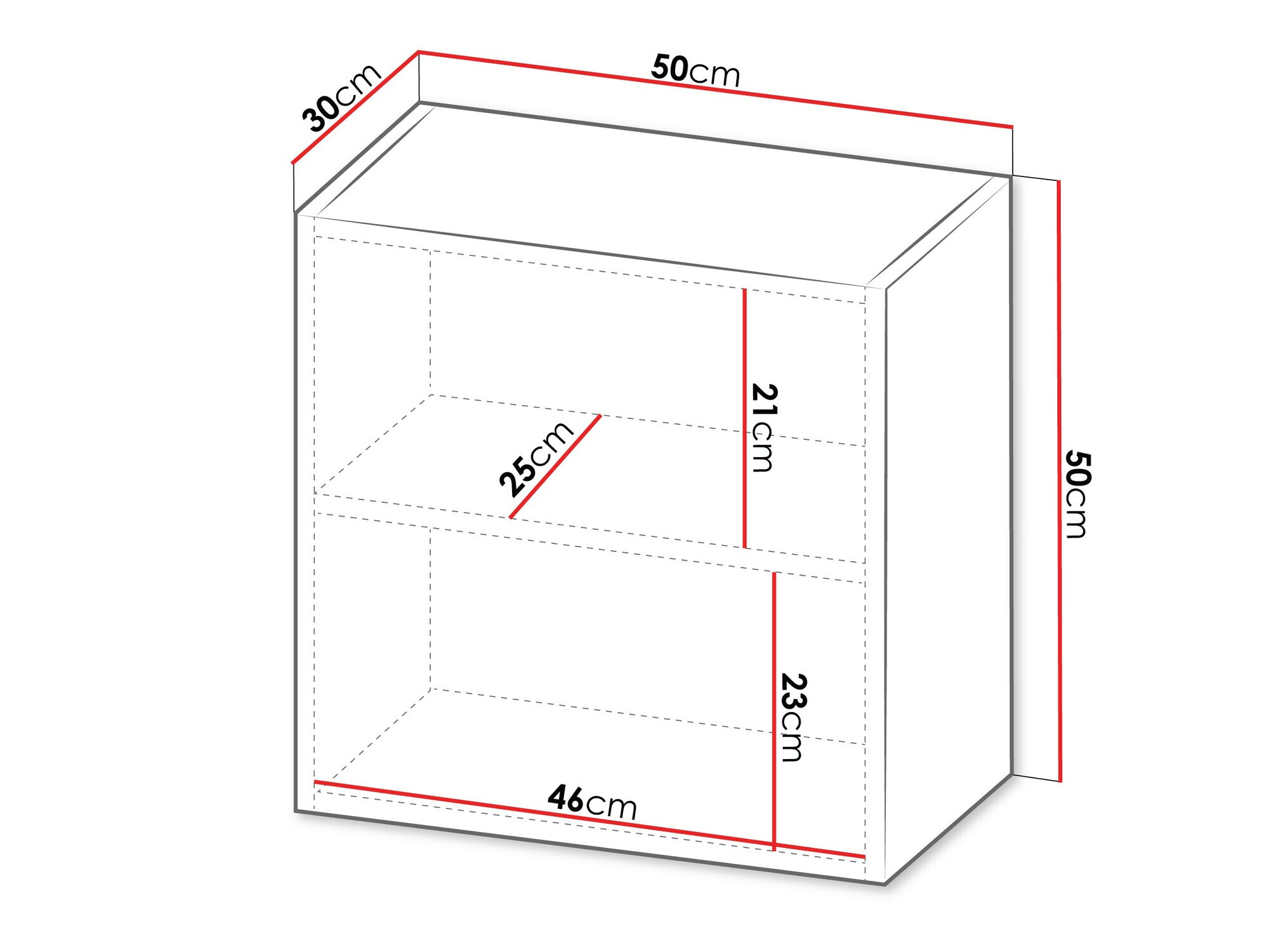Ντουλάπι τοίχου Species I (Μαύρο)